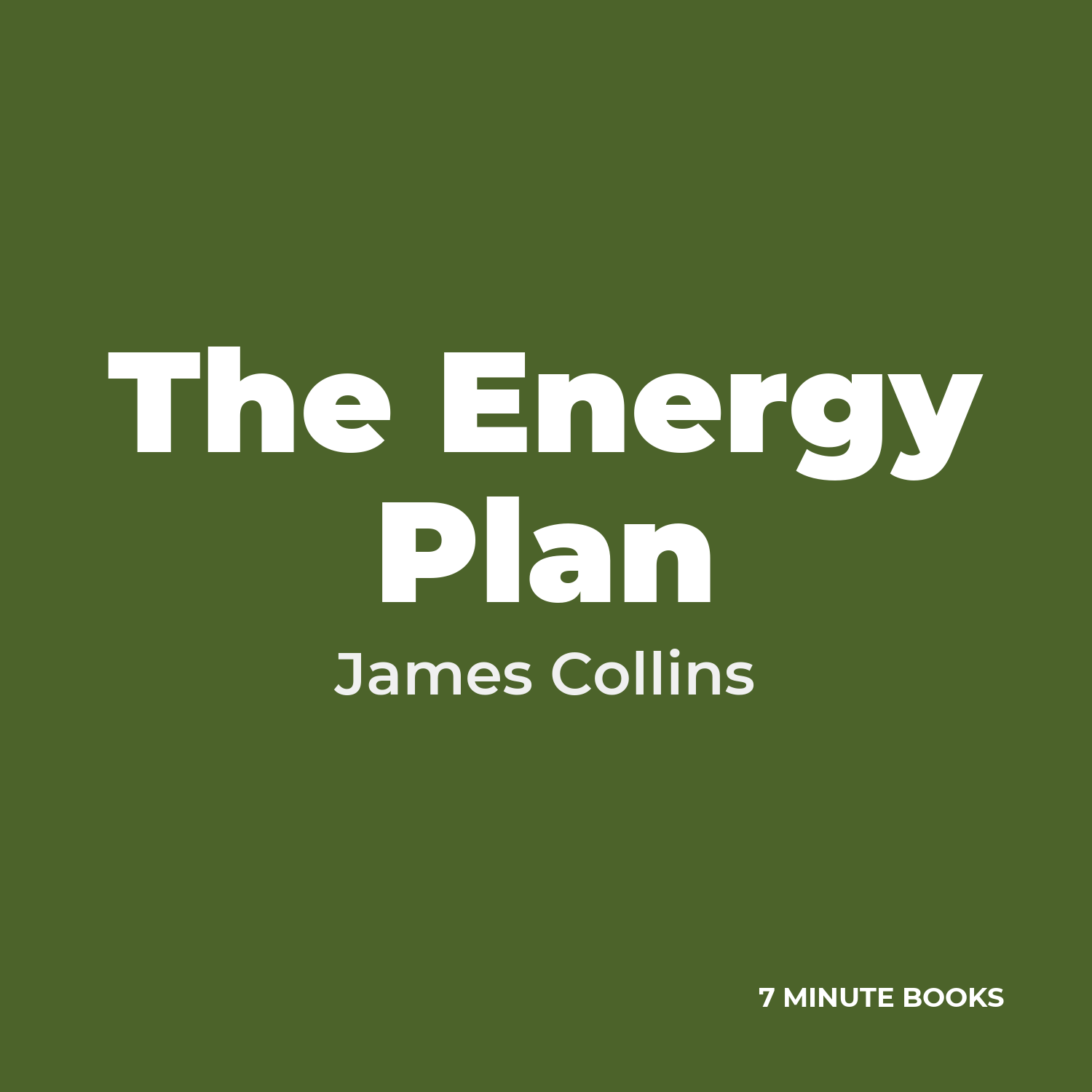 The Energy Plan cover