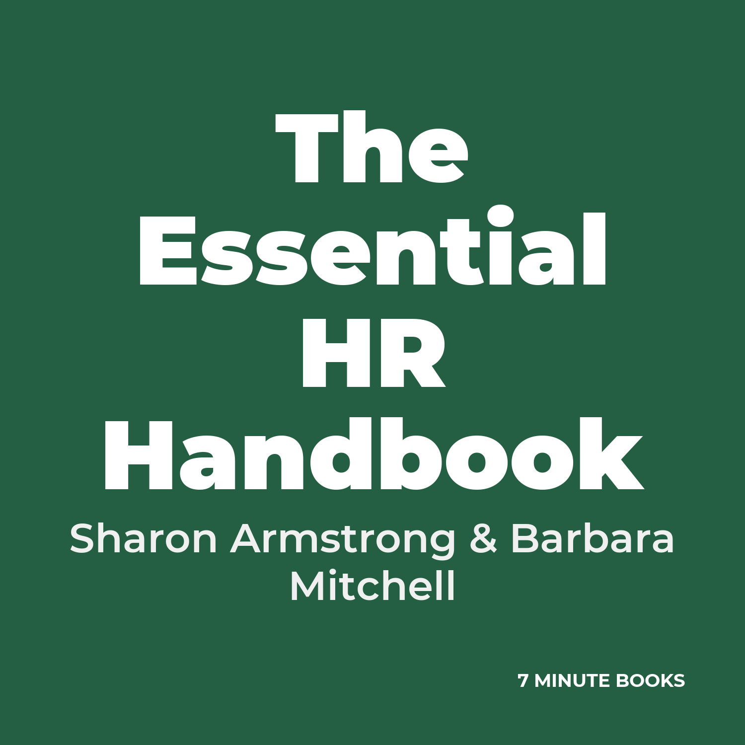 The Essential HR Handbook cover