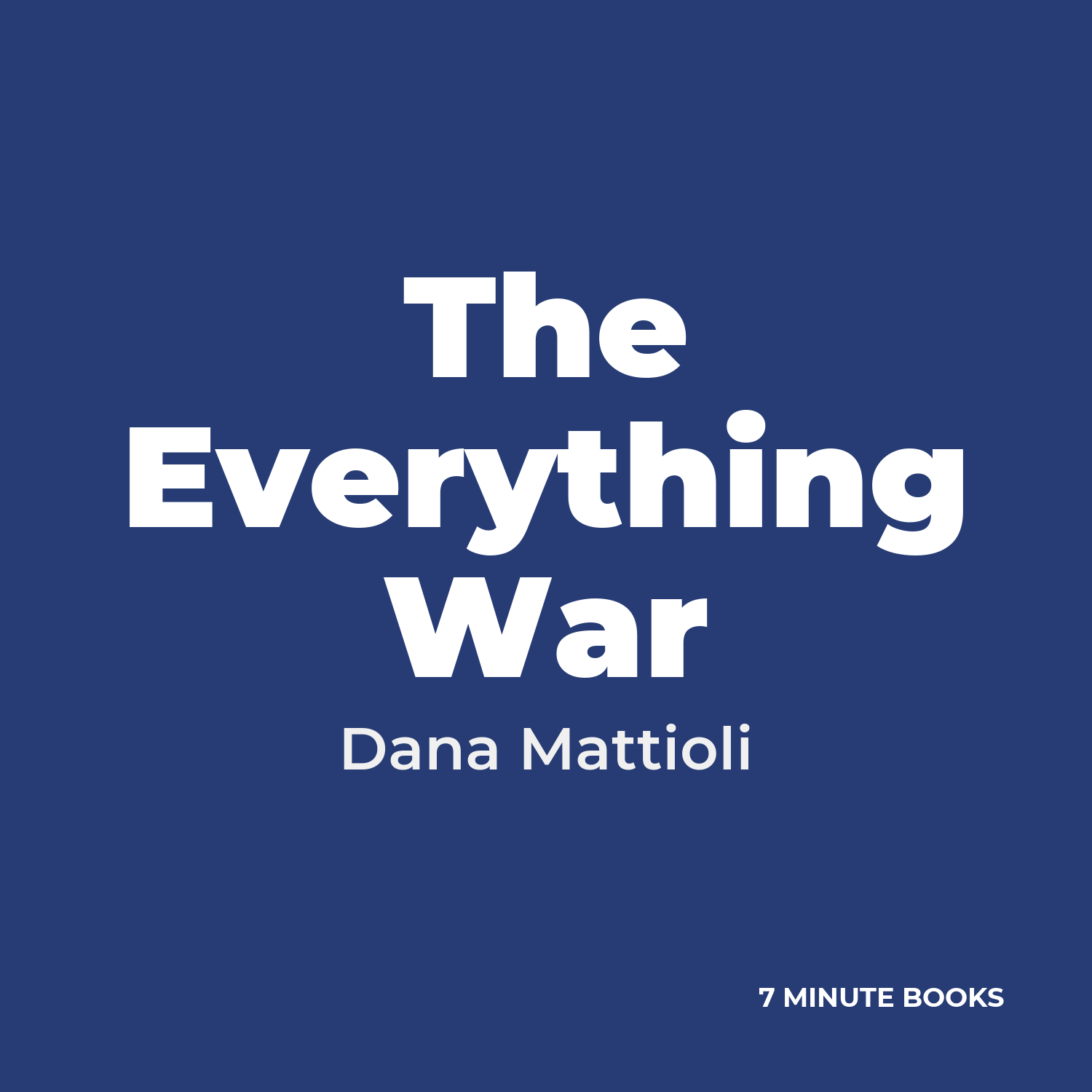 The Everything War cover