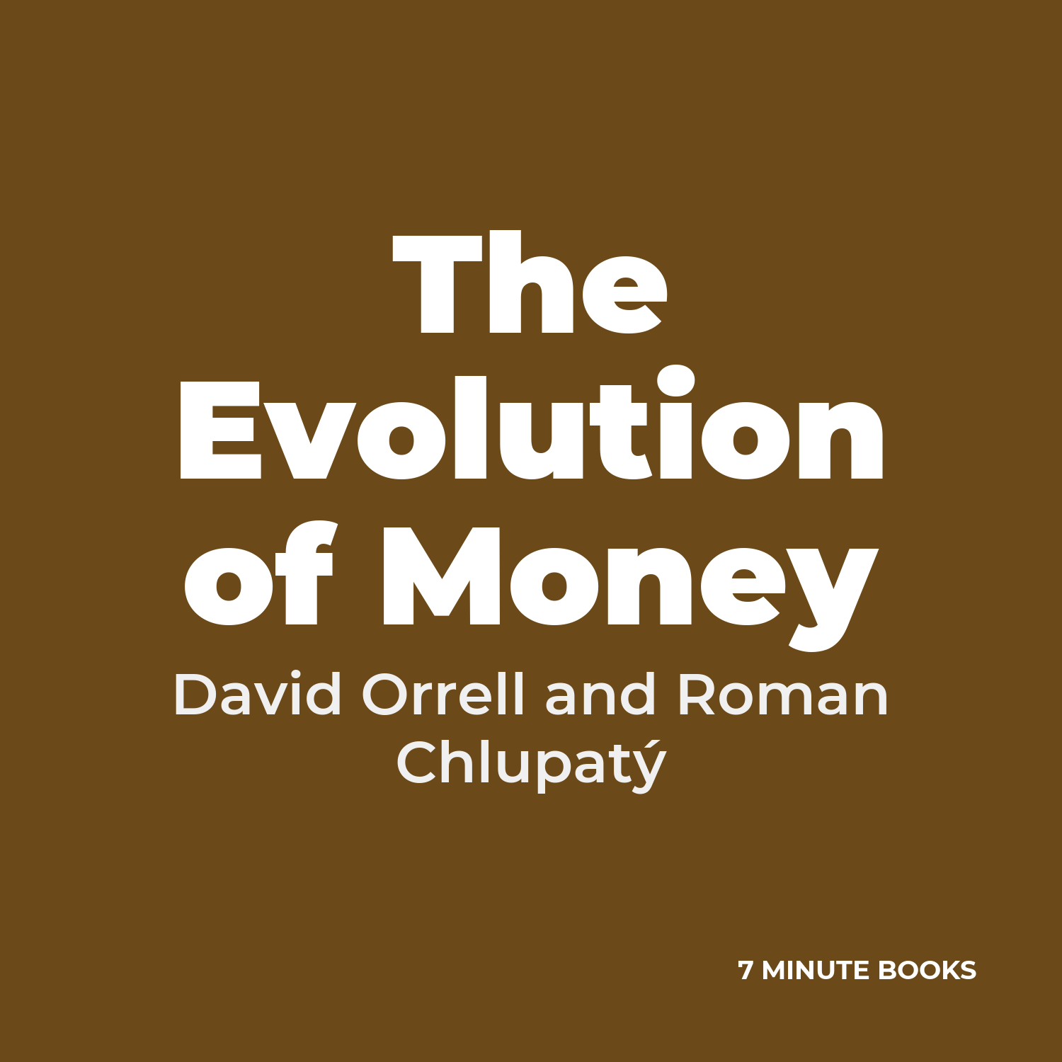 The Evolution of Money cover