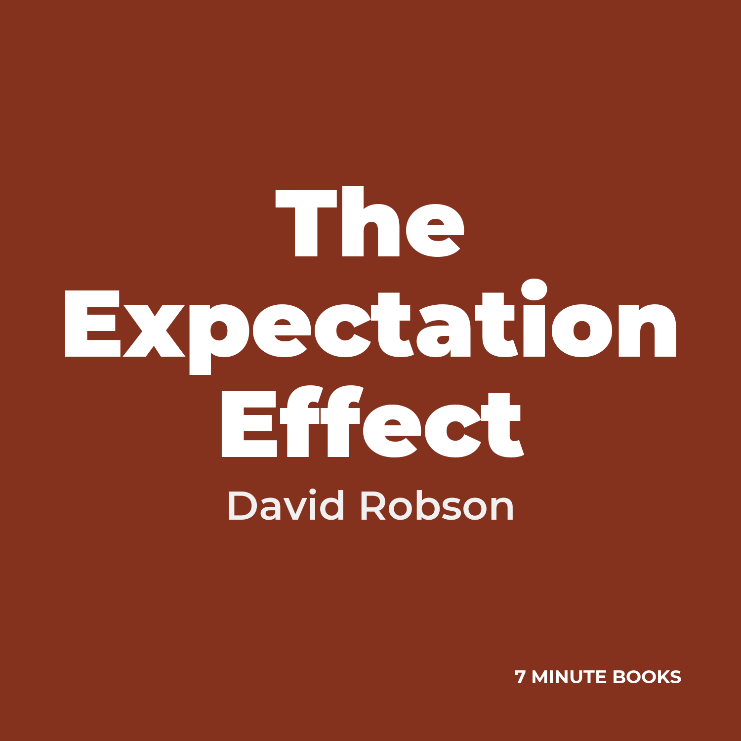 The Expectation Effect cover