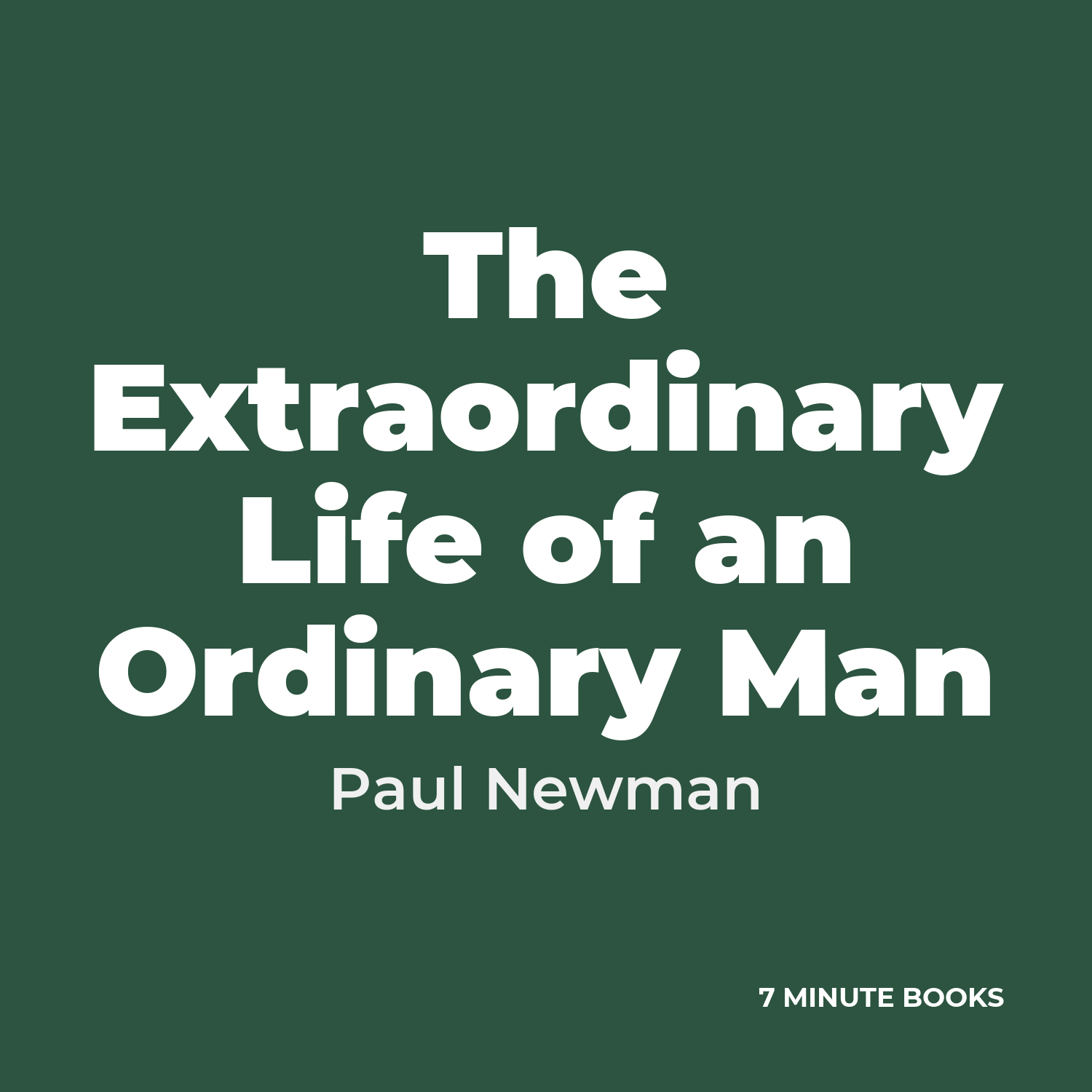 The Extraordinary Life of an Ordinary Man cover
