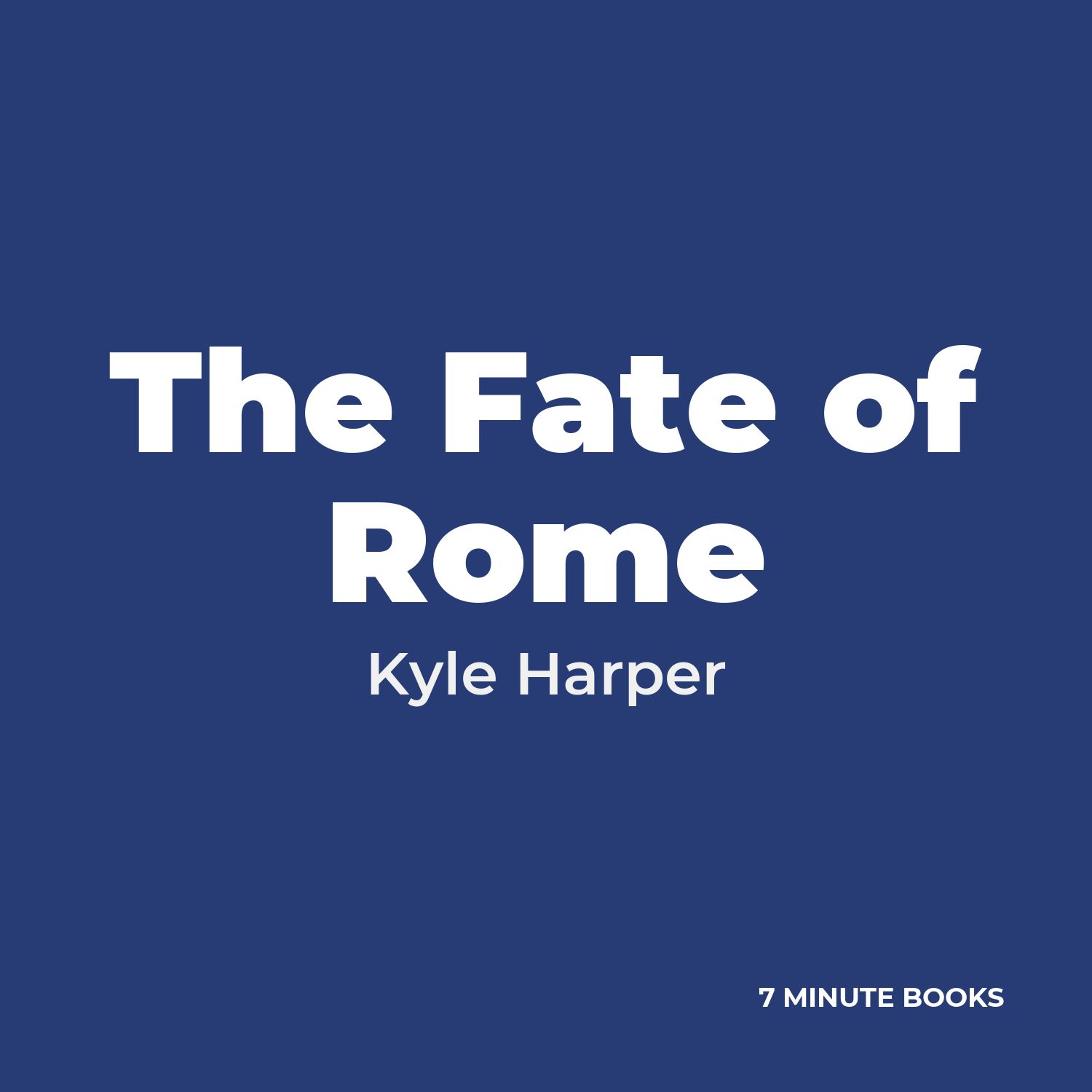 The Fate of Rome cover