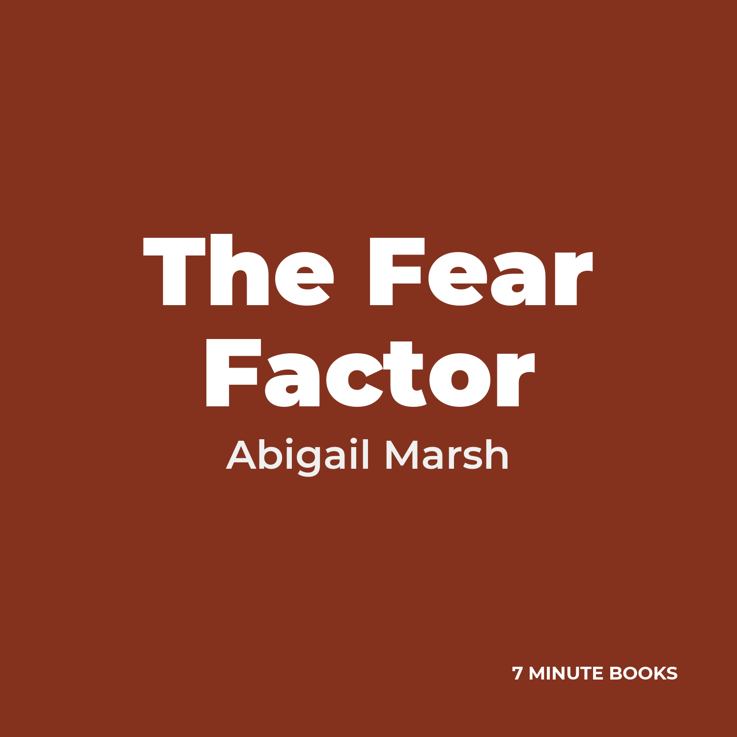 The Fear Factor cover