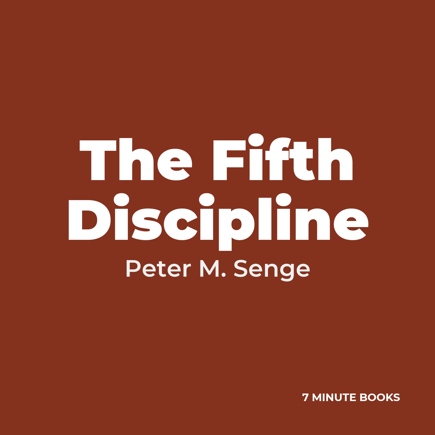The Fifth Discipline cover