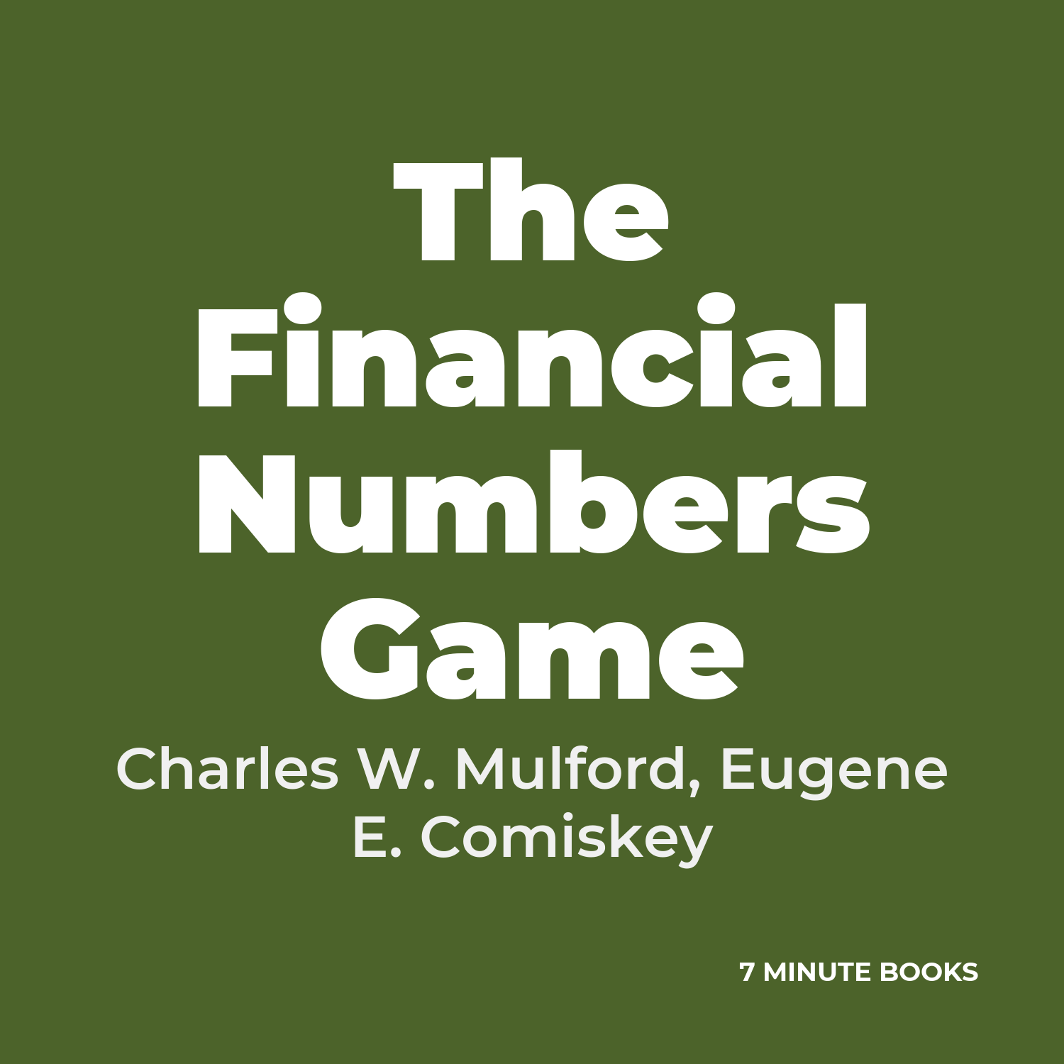 The Financial Numbers Game cover