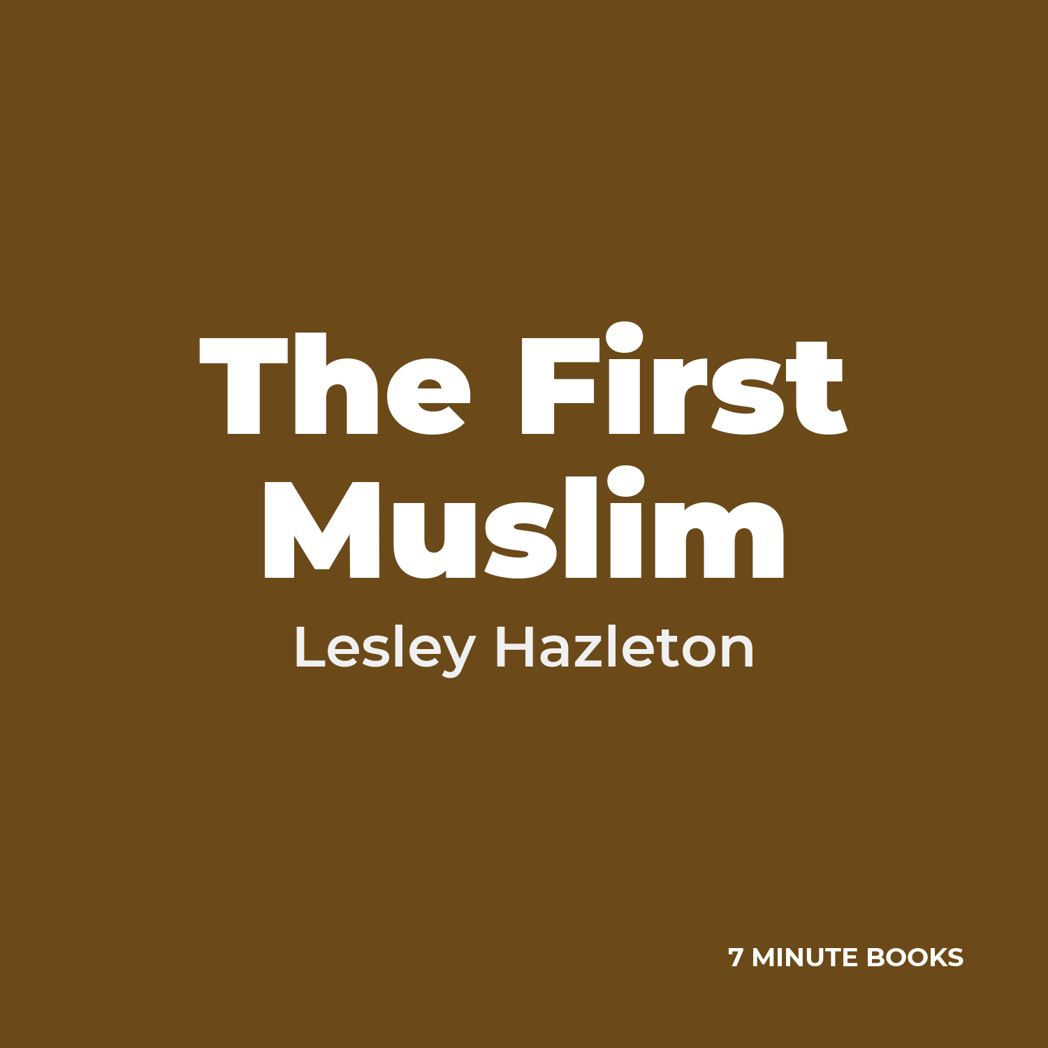 The First Muslim cover