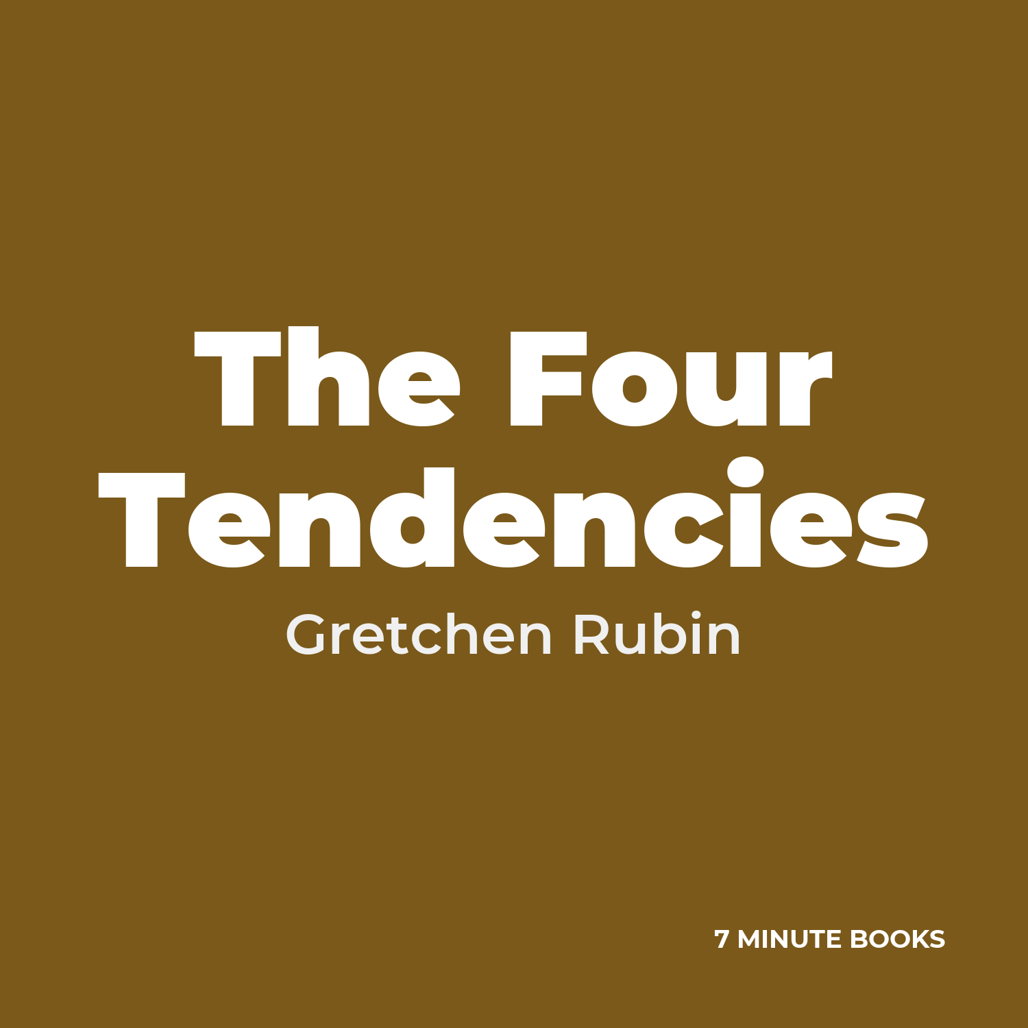 The Four Tendencies cover