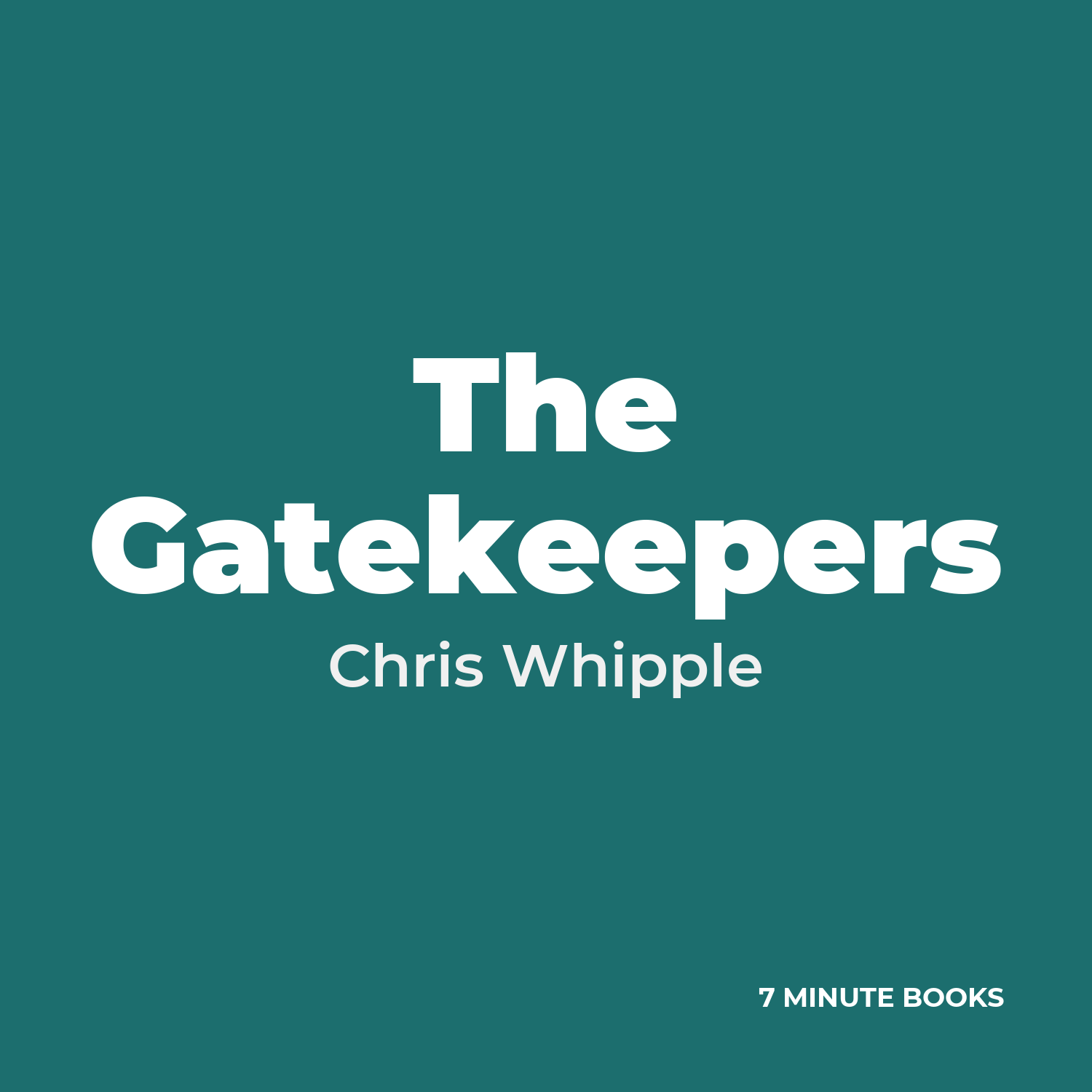 The Gatekeepers cover