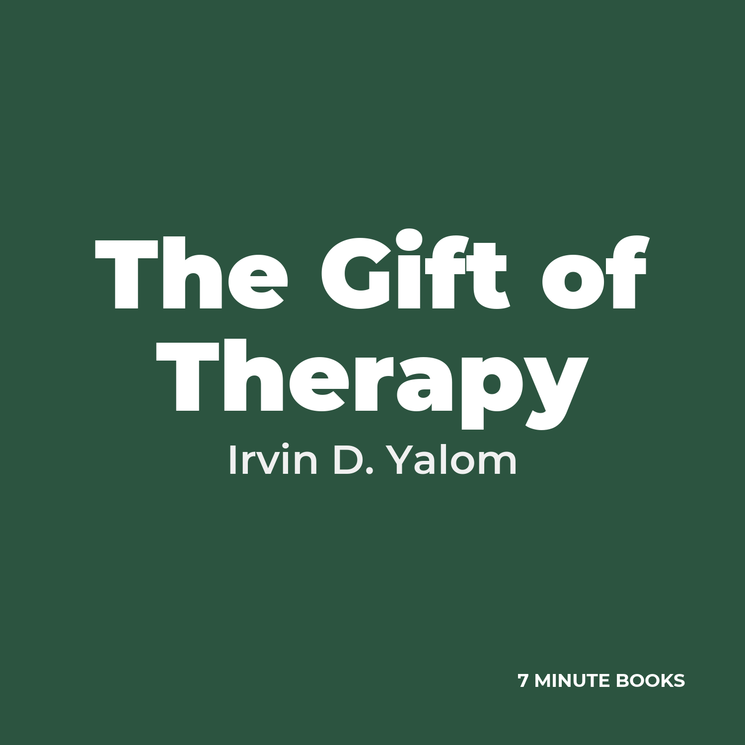The Gift of Therapy cover