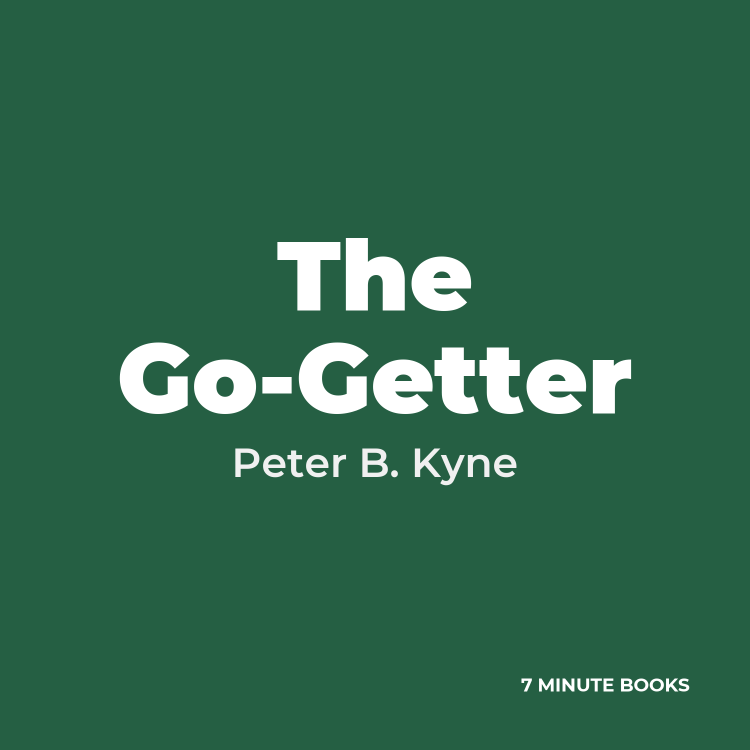 The Go-Getter cover