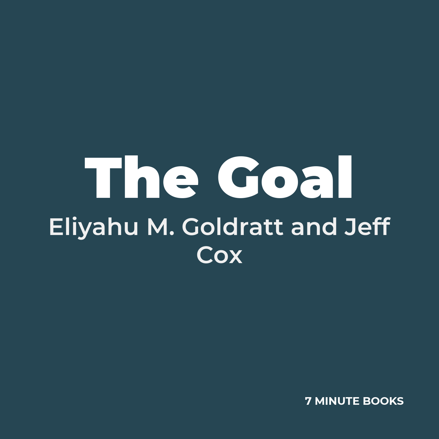The Goal cover