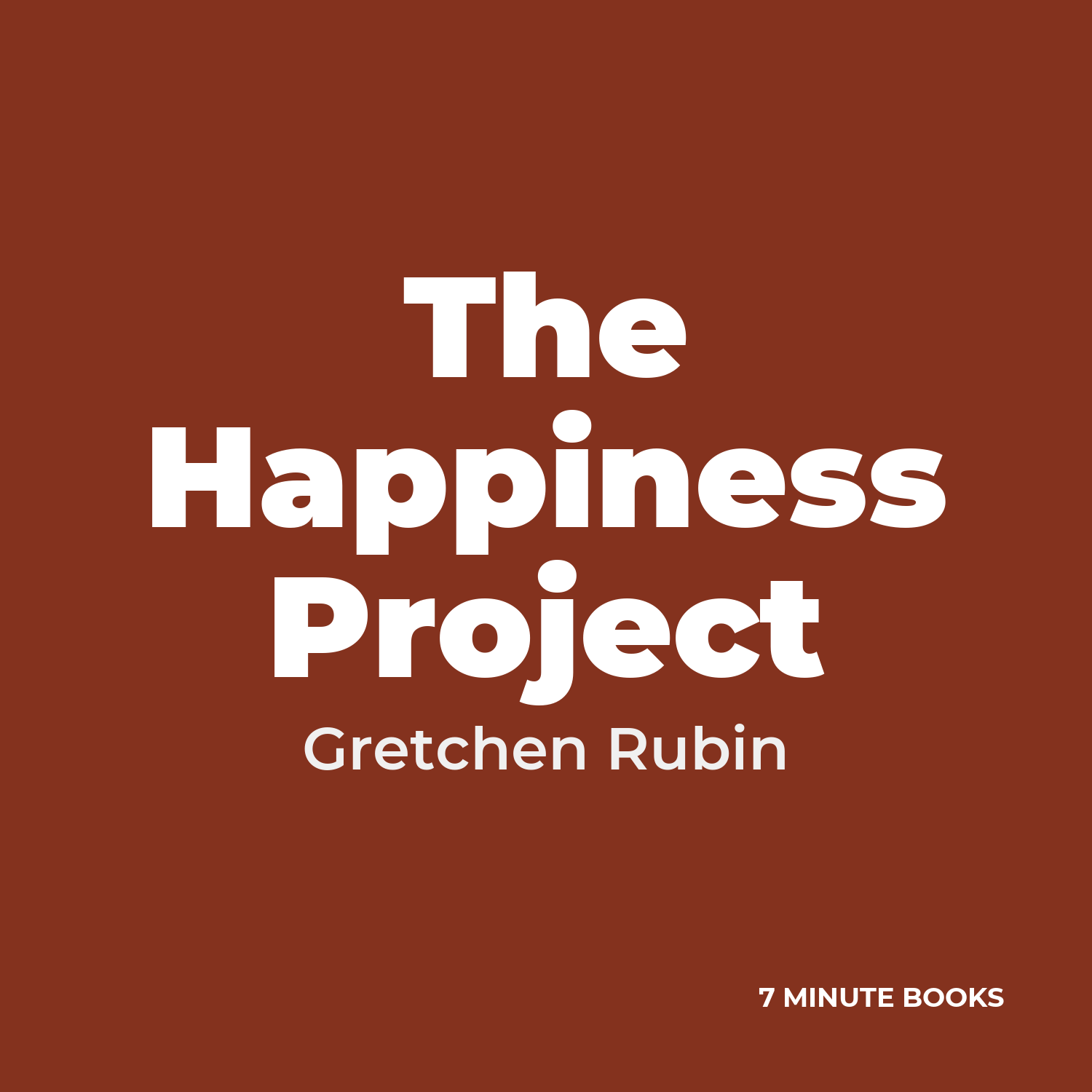 The Happiness Project cover