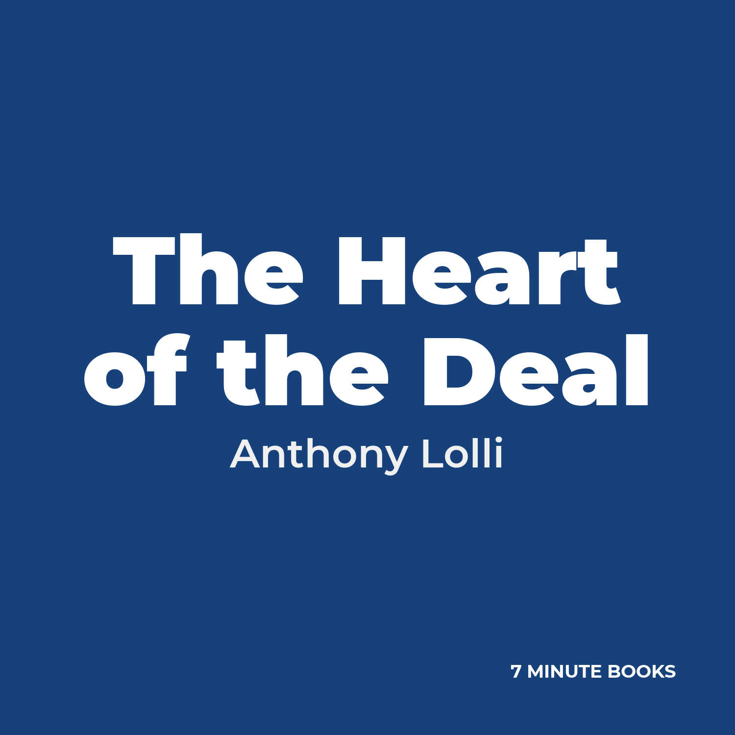 The Heart of the Deal cover