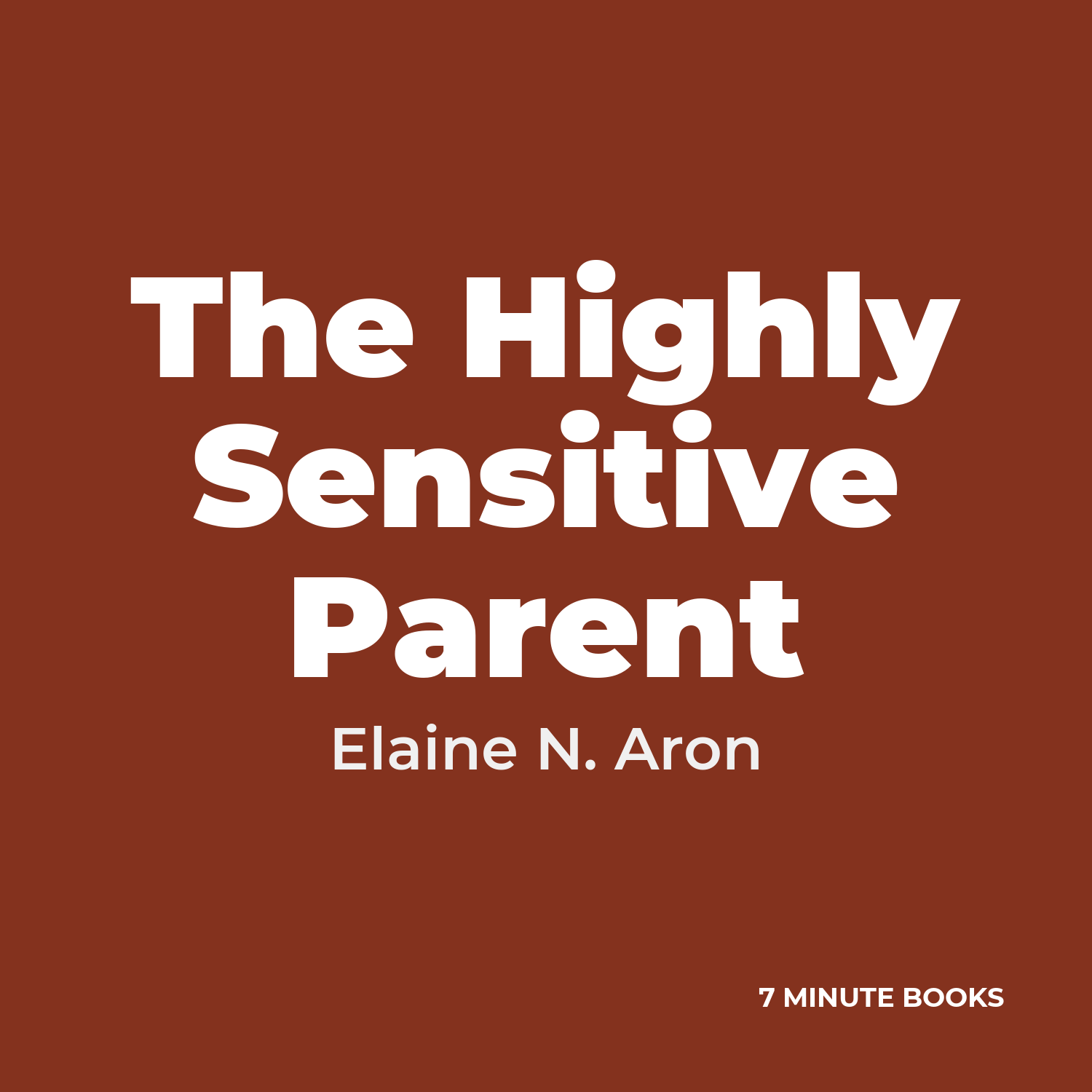 The Highly Sensitive Parent cover