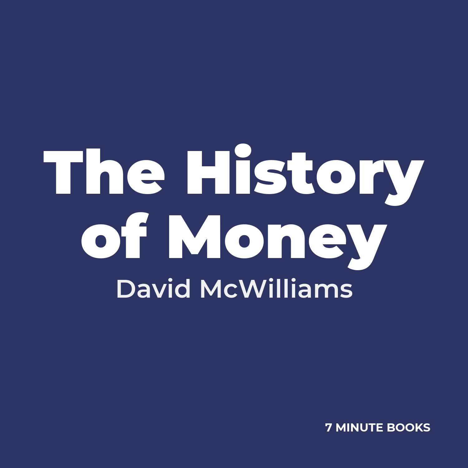 The History of Money cover