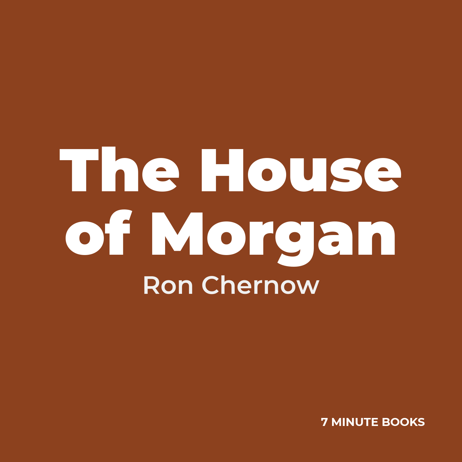 The House of Morgan cover