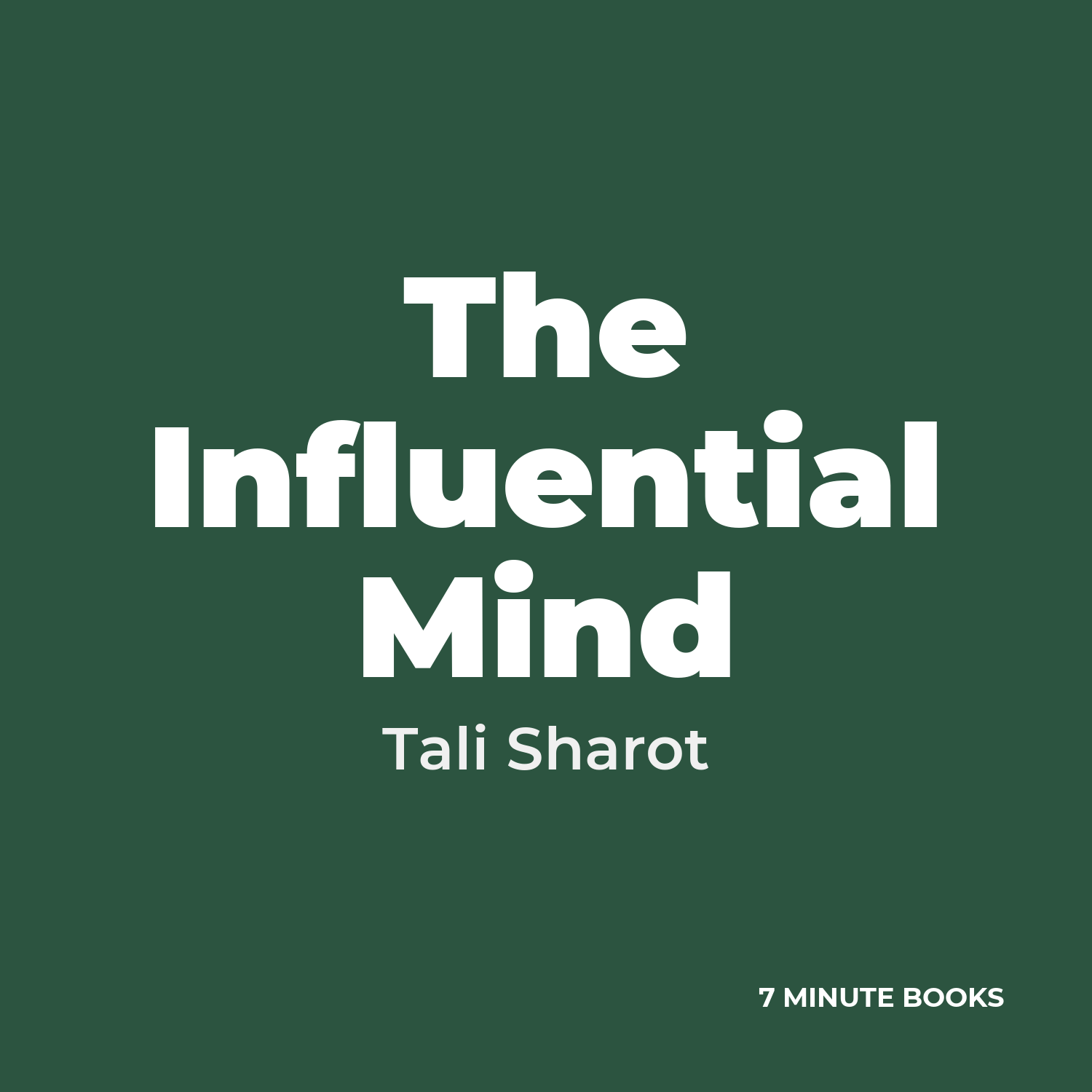 The Influential Mind cover