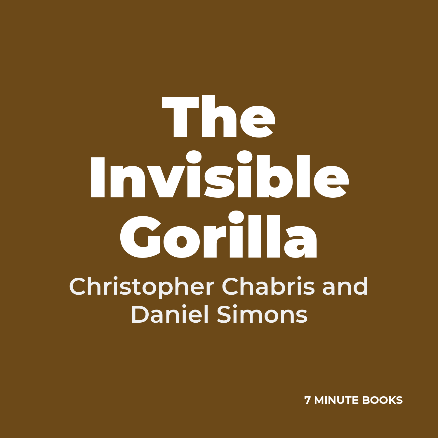 The Invisible Gorilla cover