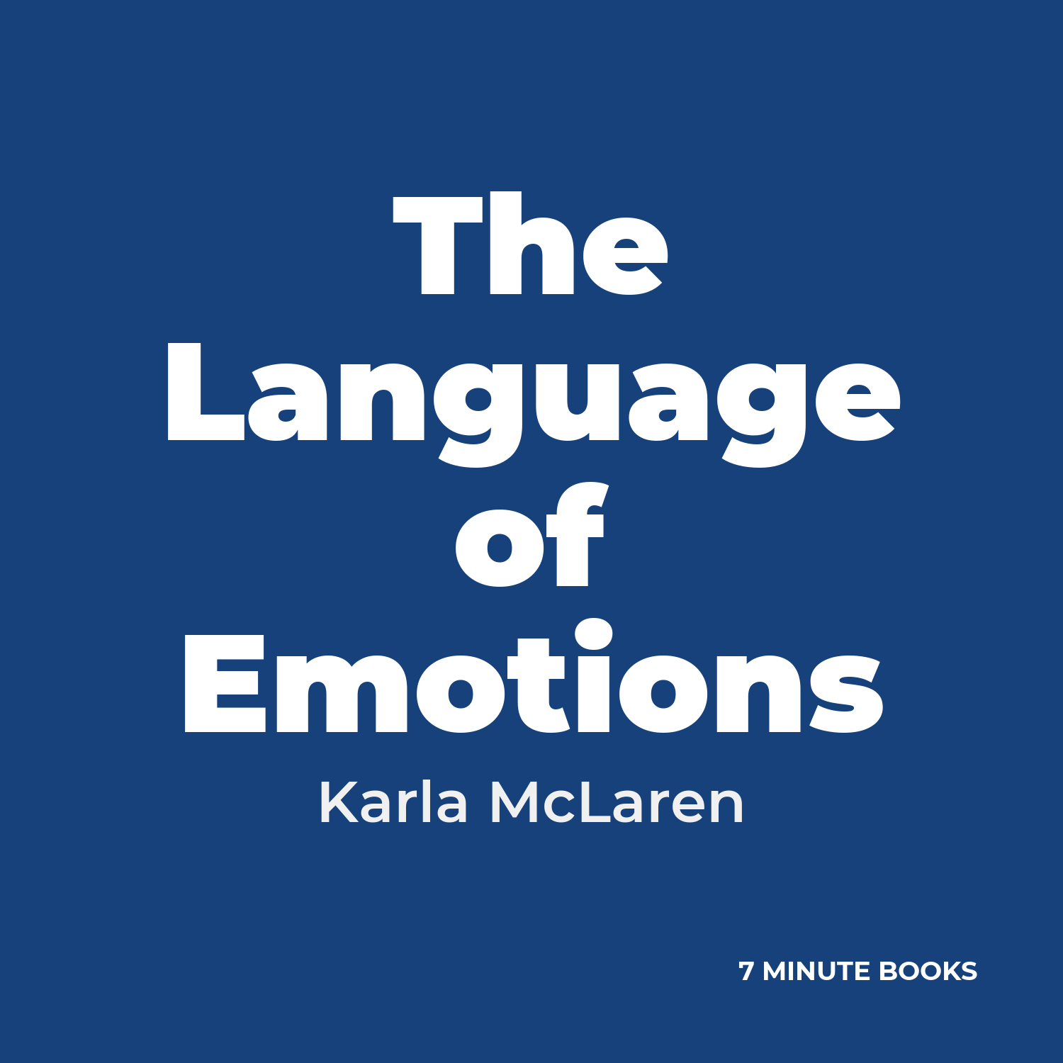 The Language of Emotions cover
