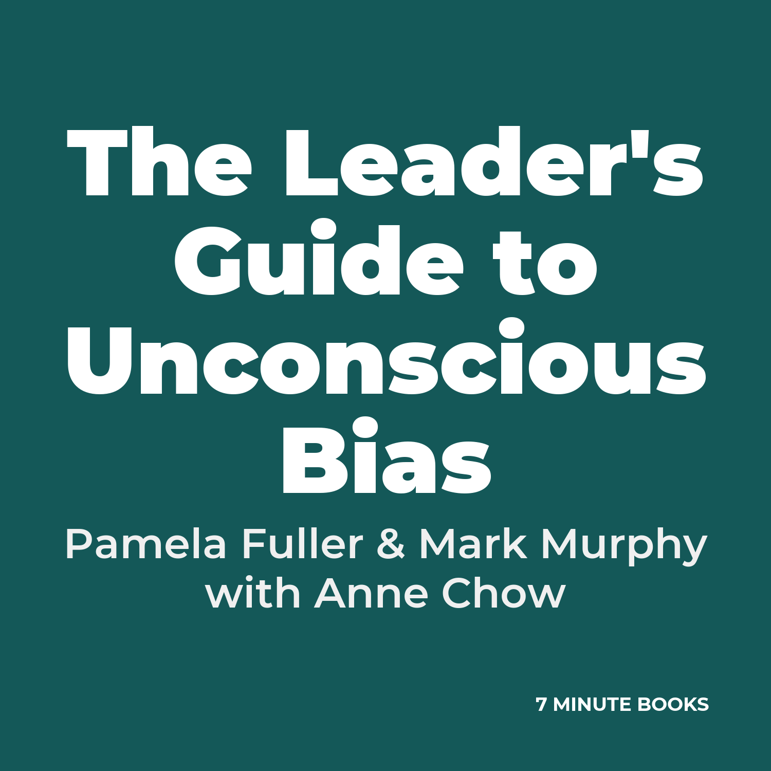 The Leader's Guide to Unconscious Bias cover