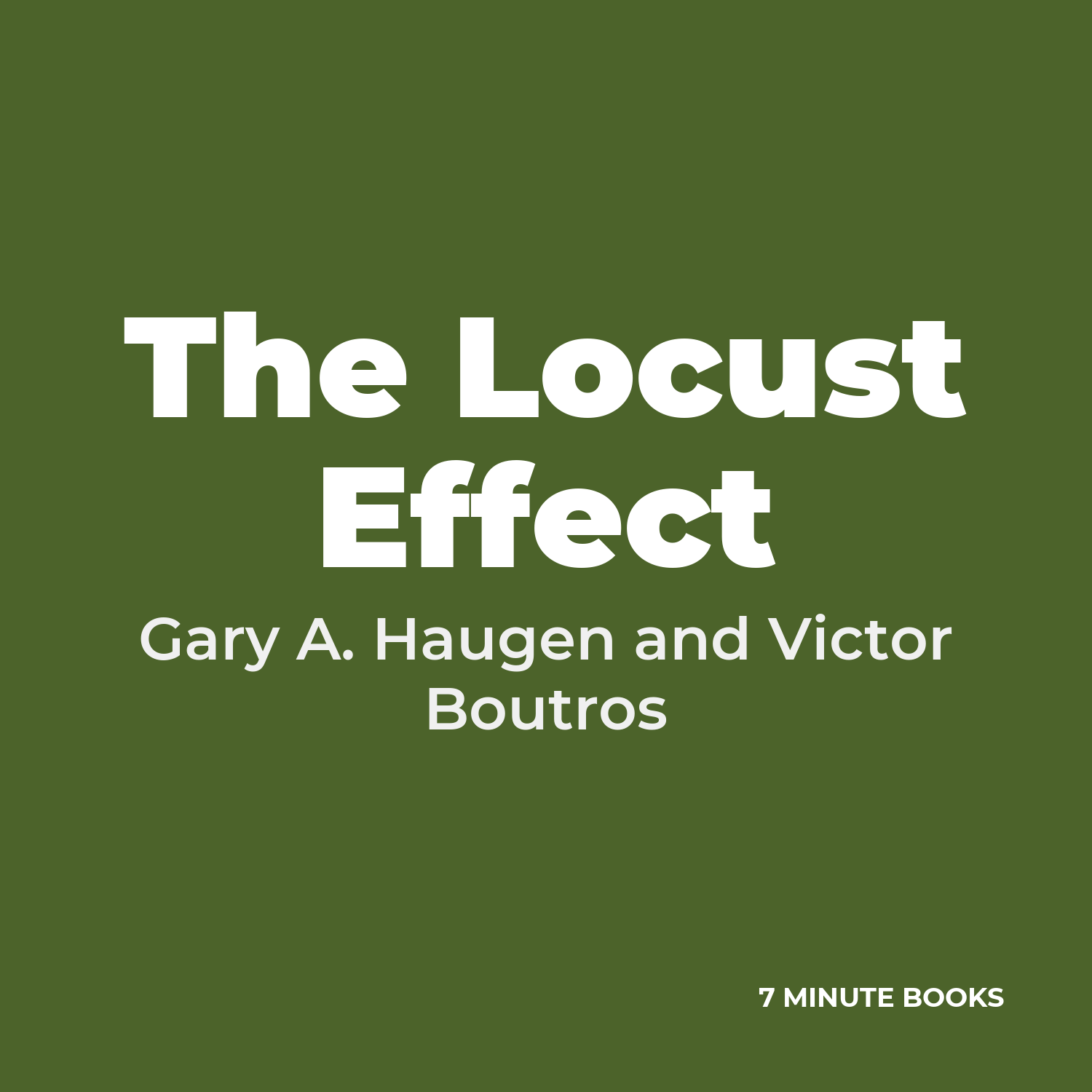 The Locust Effect cover