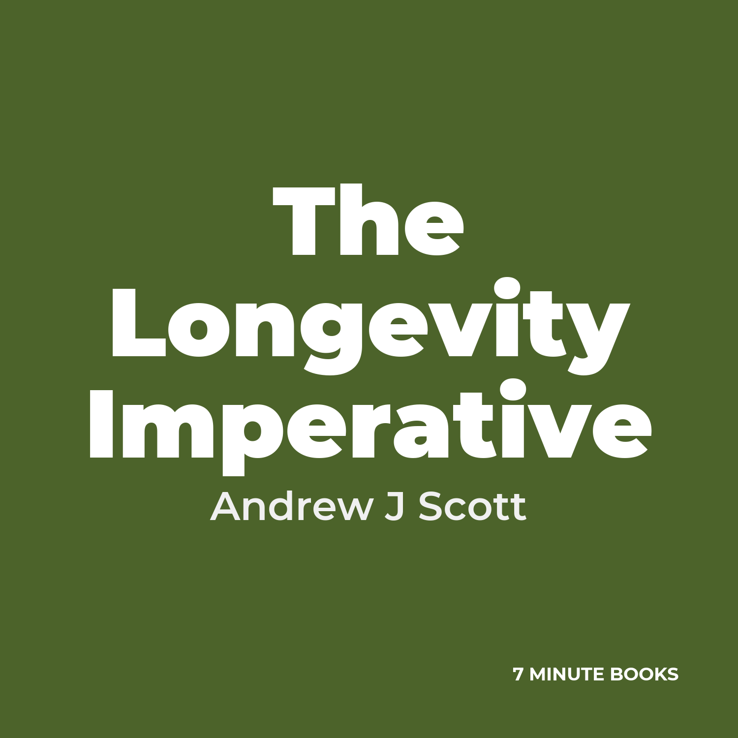 The Longevity Imperative cover