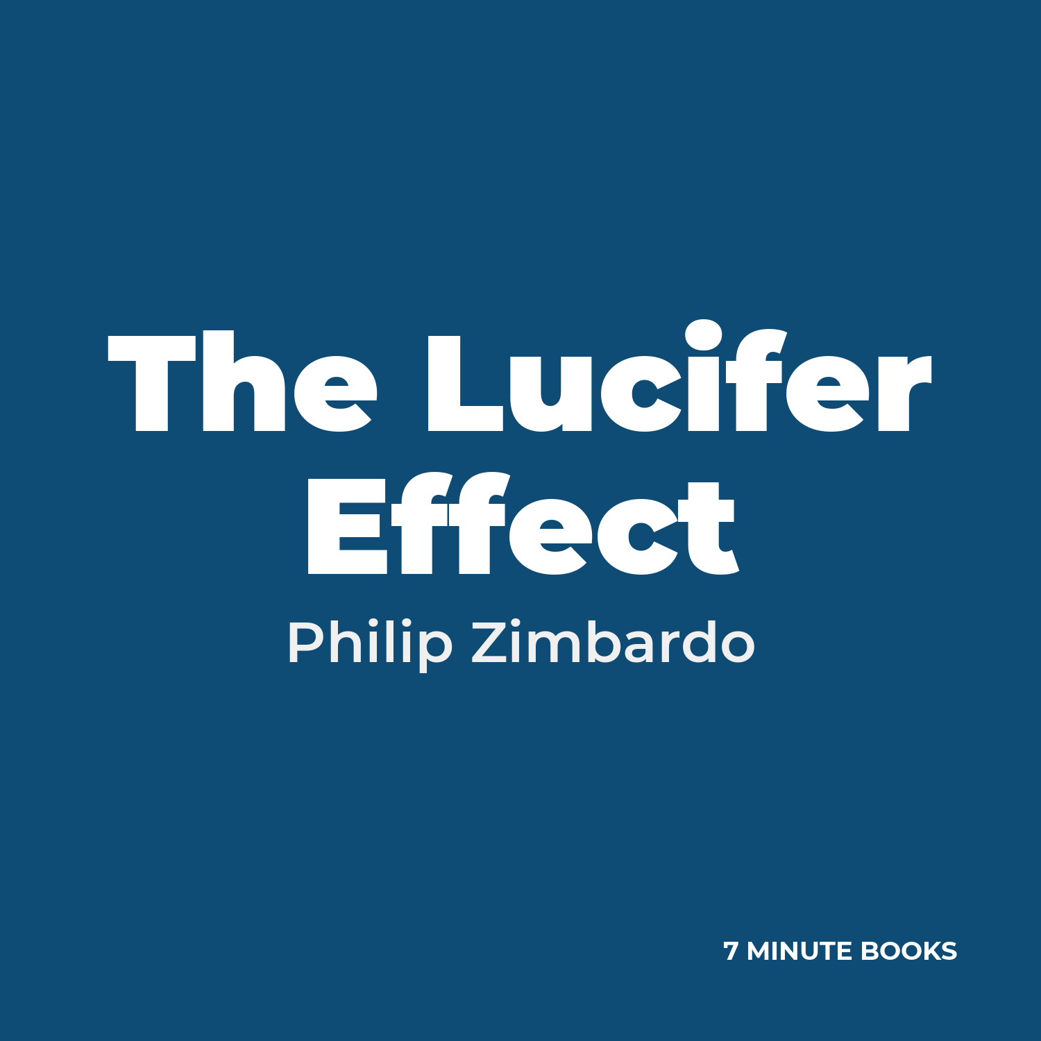 The Lucifer Effect cover