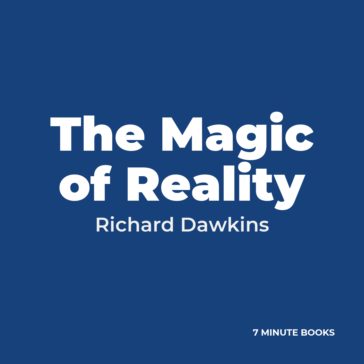 The Magic of Reality cover
