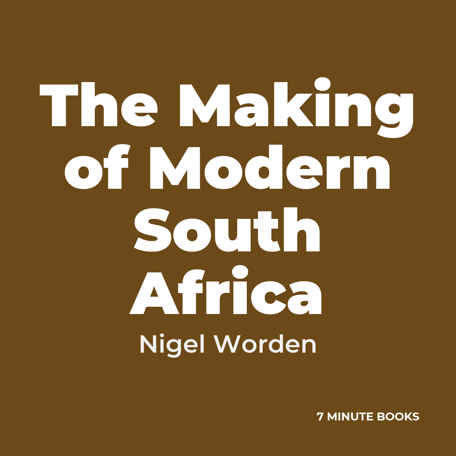 The Making of Modern South Africa cover