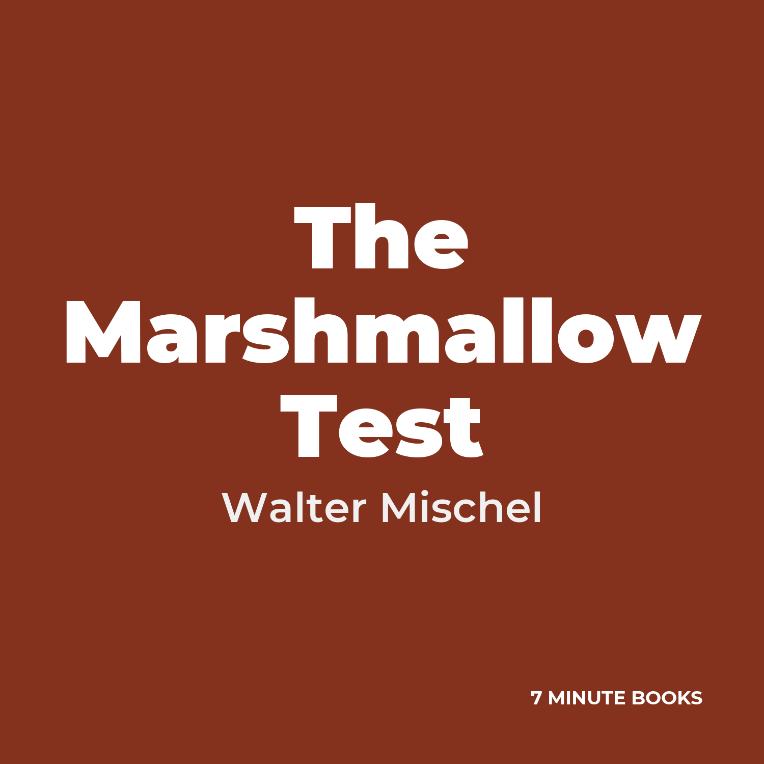 The Marshmallow Test cover
