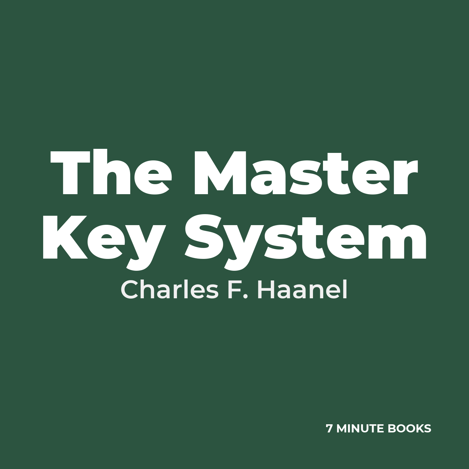 The Master Key System cover