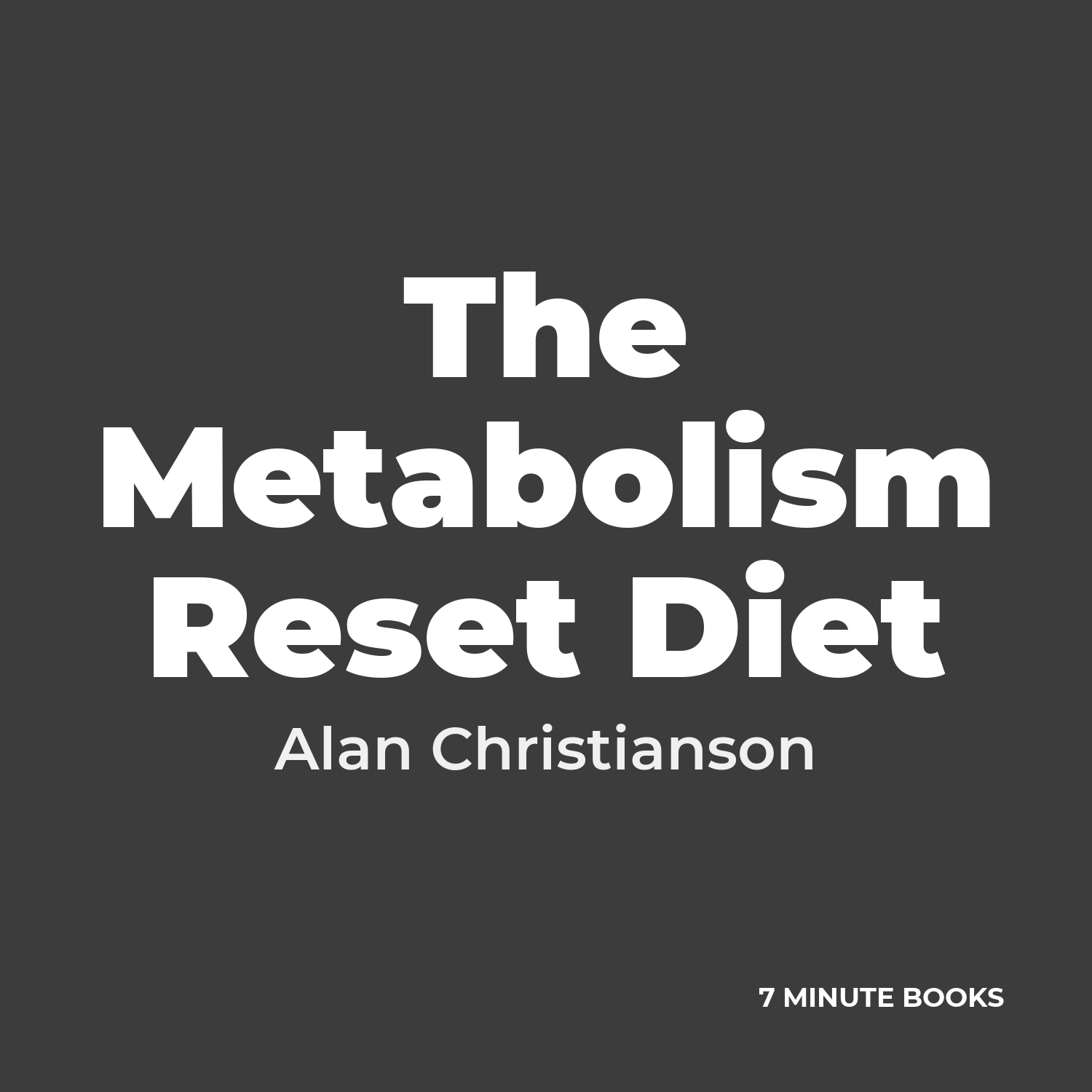 The Metabolism Reset Diet cover