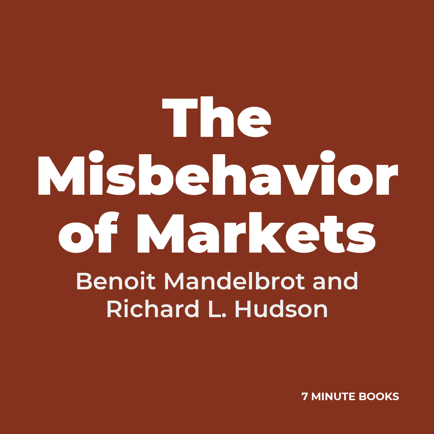 The Misbehavior of Markets cover