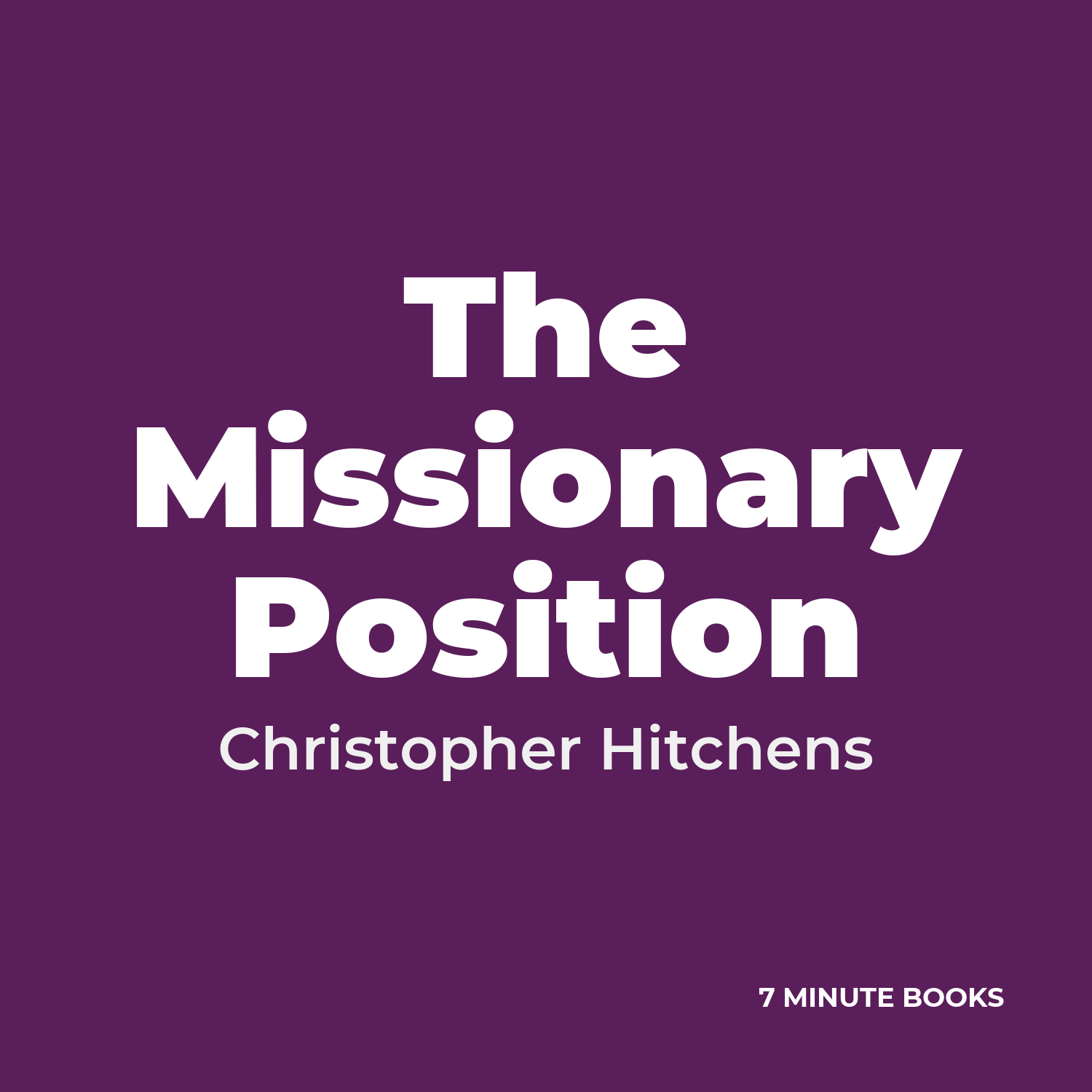 The Missionary Position cover