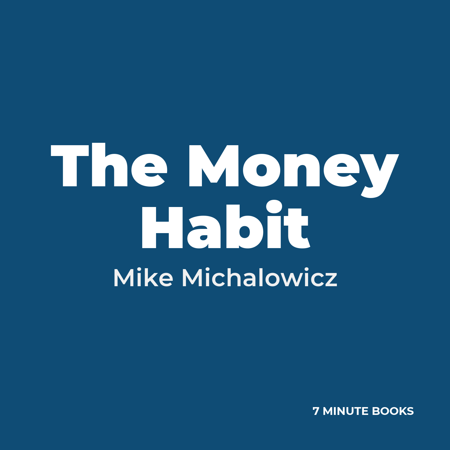 The Money Habit cover