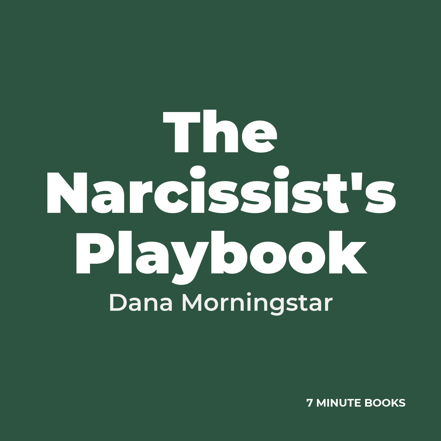 The Narcissist's Playbook cover