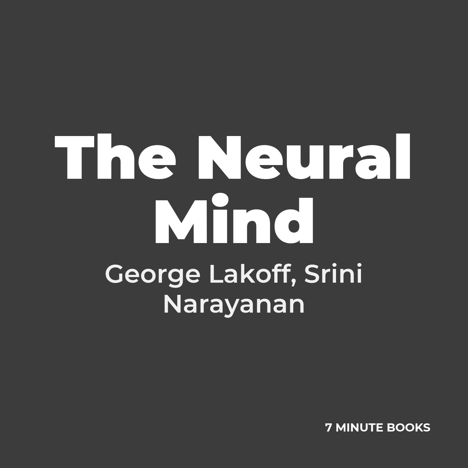 The Neural Mind cover