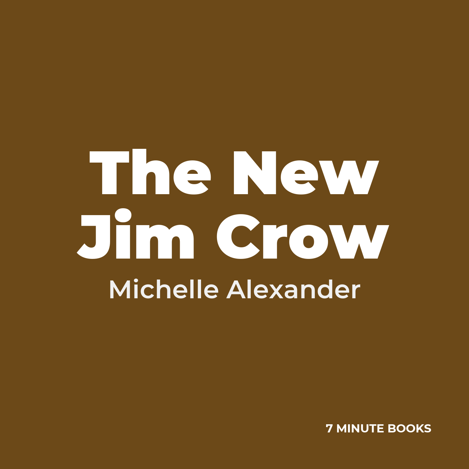 The New Jim Crow cover