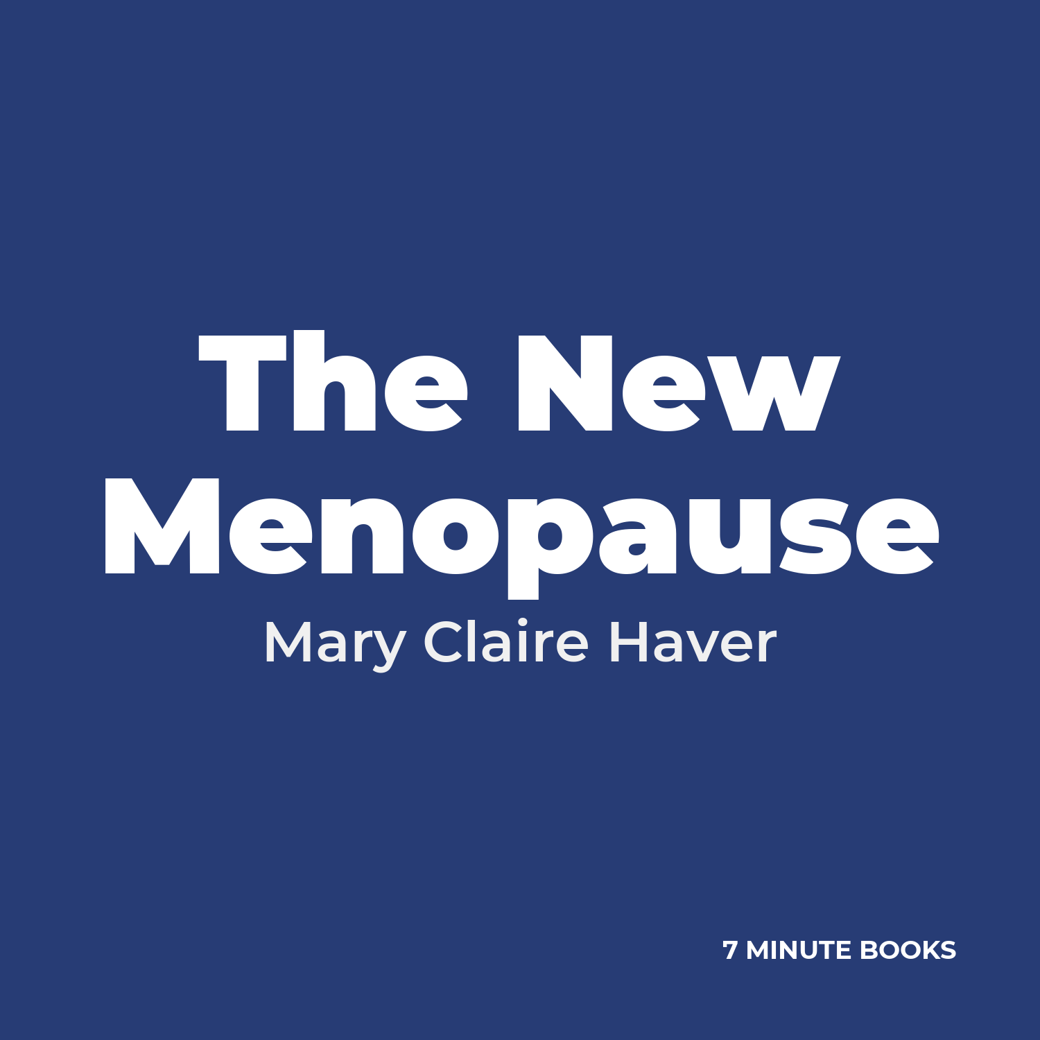 The New Menopause cover