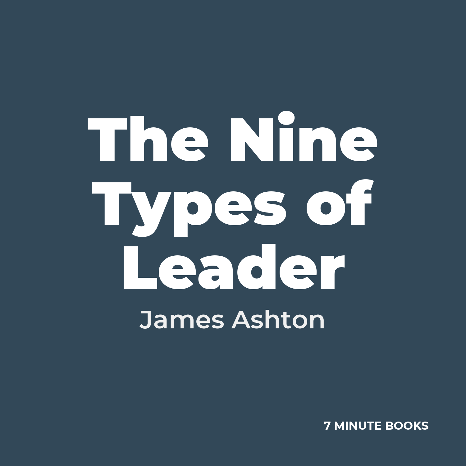 The Nine Types of Leader cover