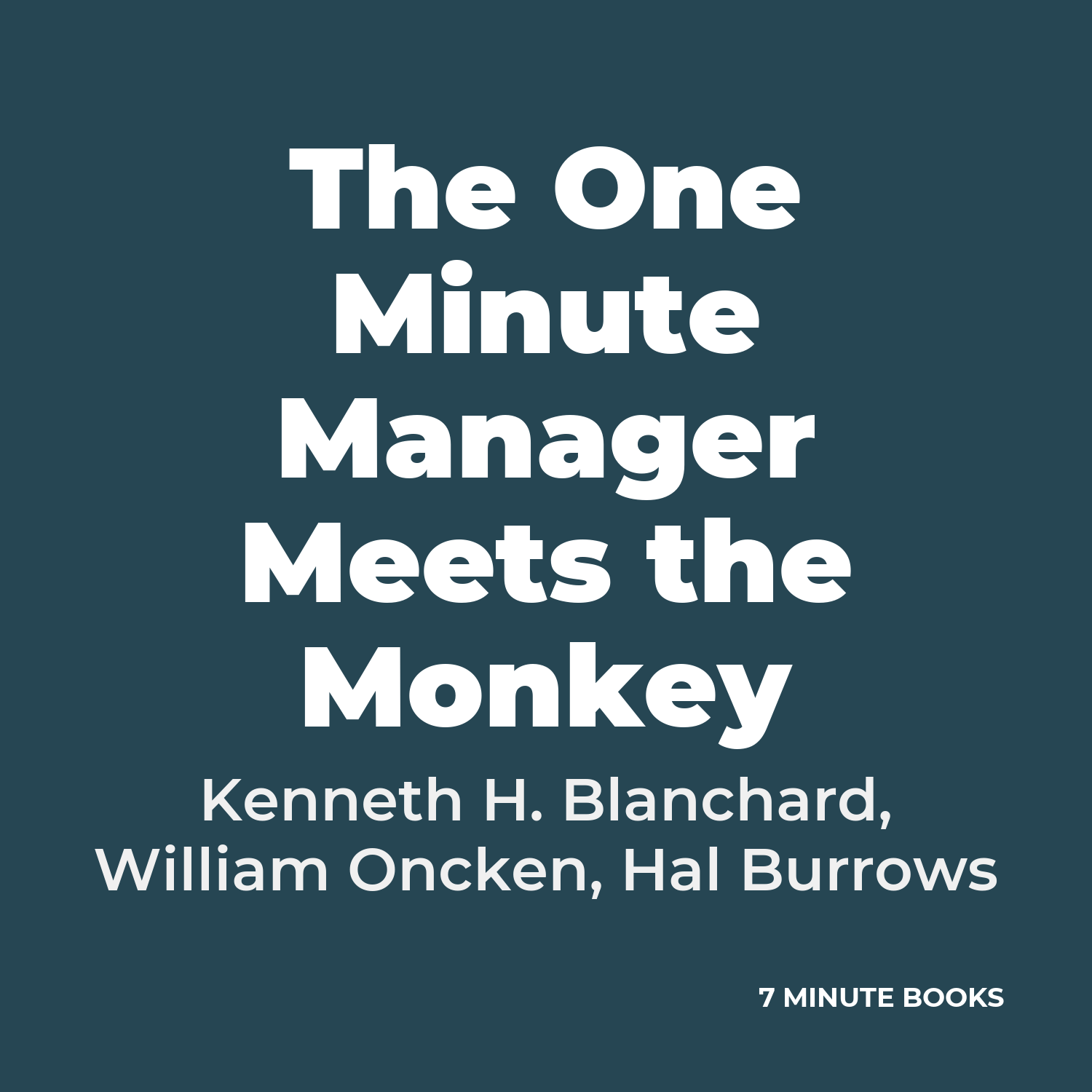 The One Minute Manager Meets the Monkey cover