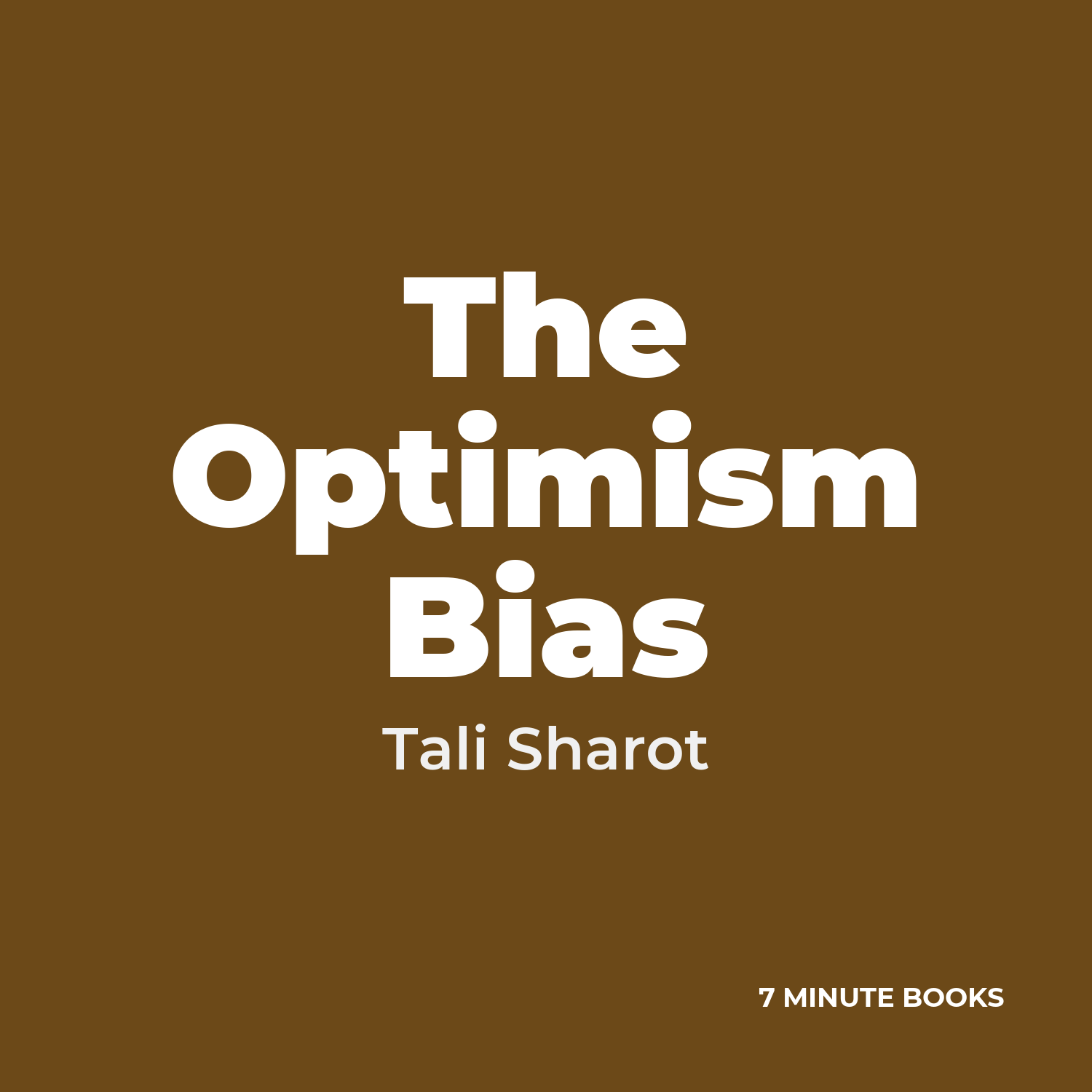 The Optimism Bias cover