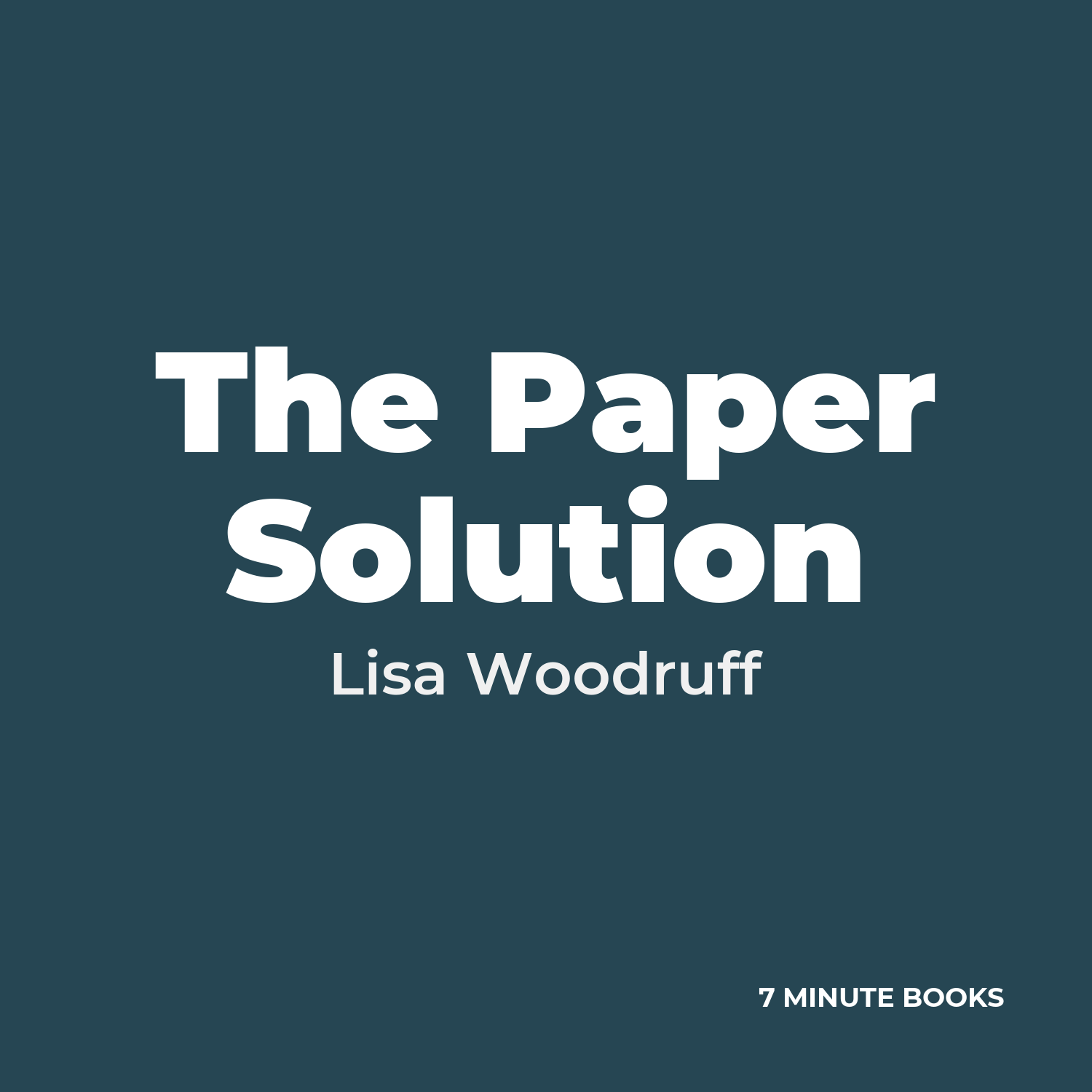 The Paper Solution cover