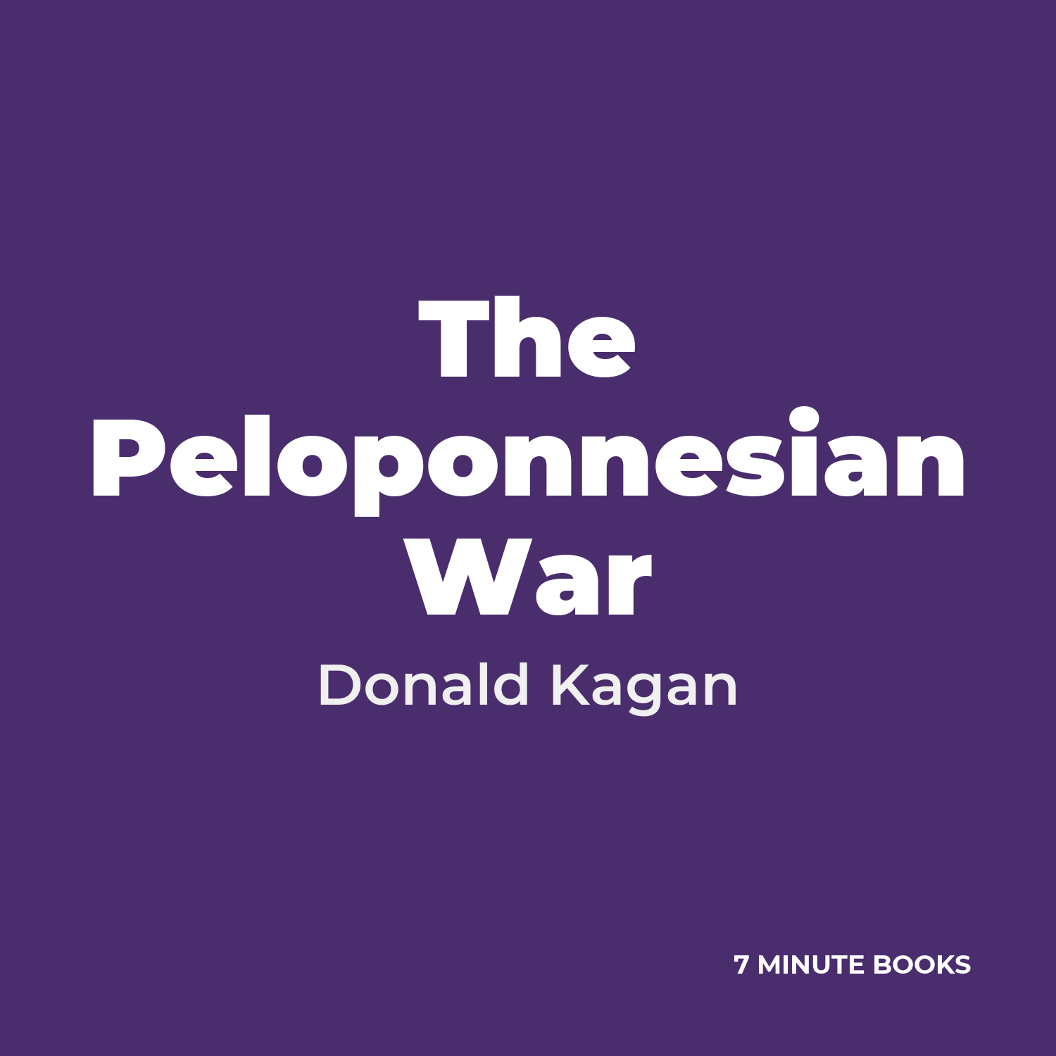 The Peloponnesian War cover