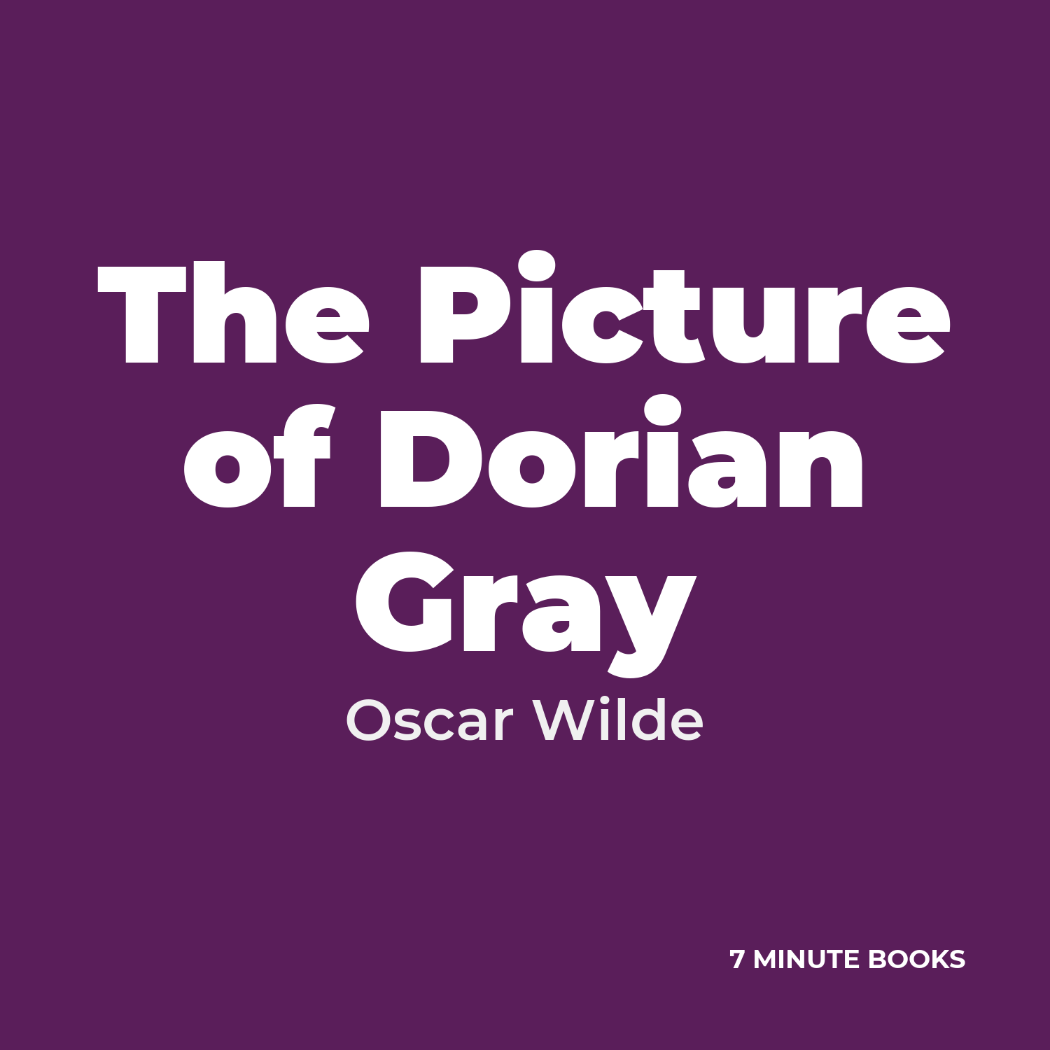 The Picture of Dorian Gray cover