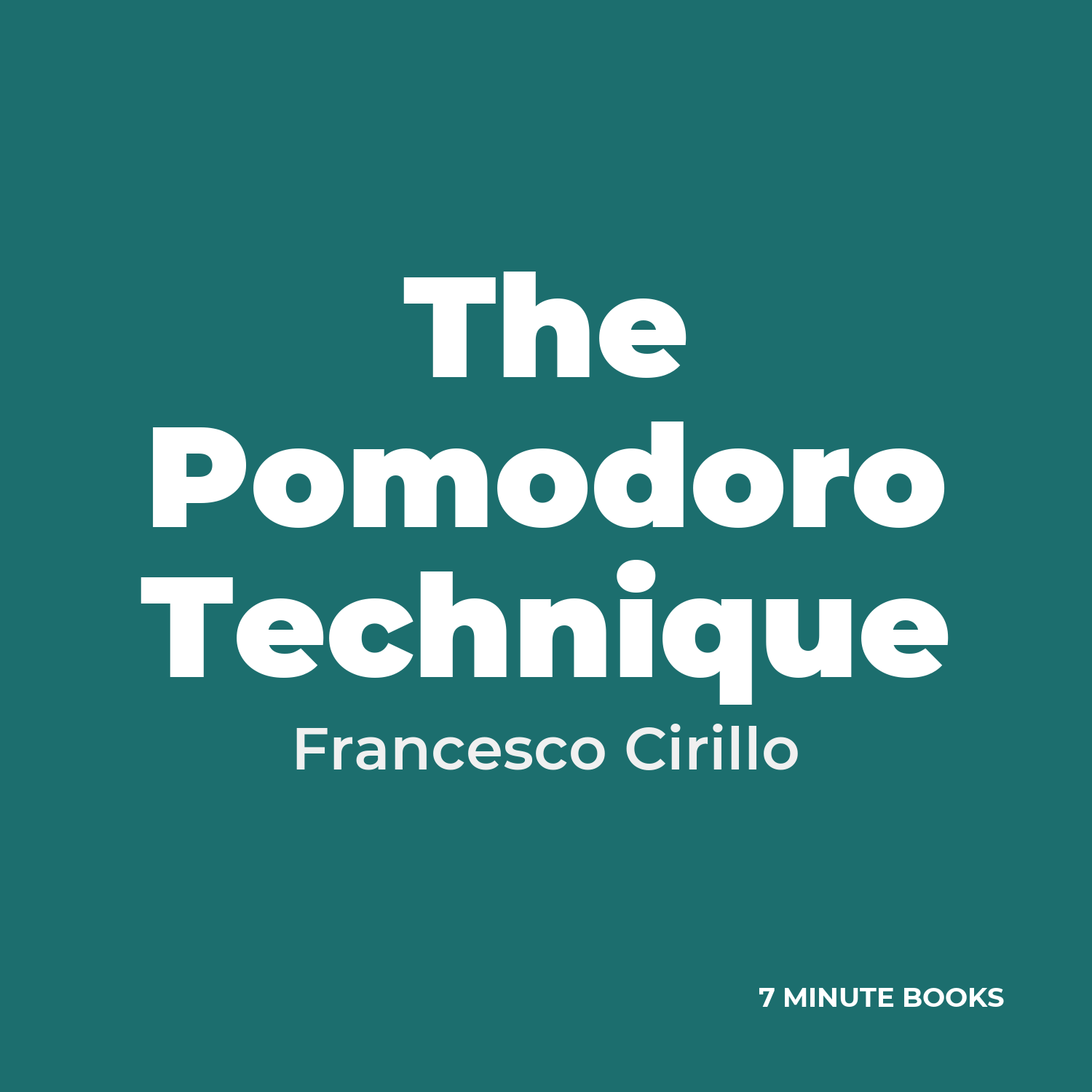 The Pomodoro Technique cover