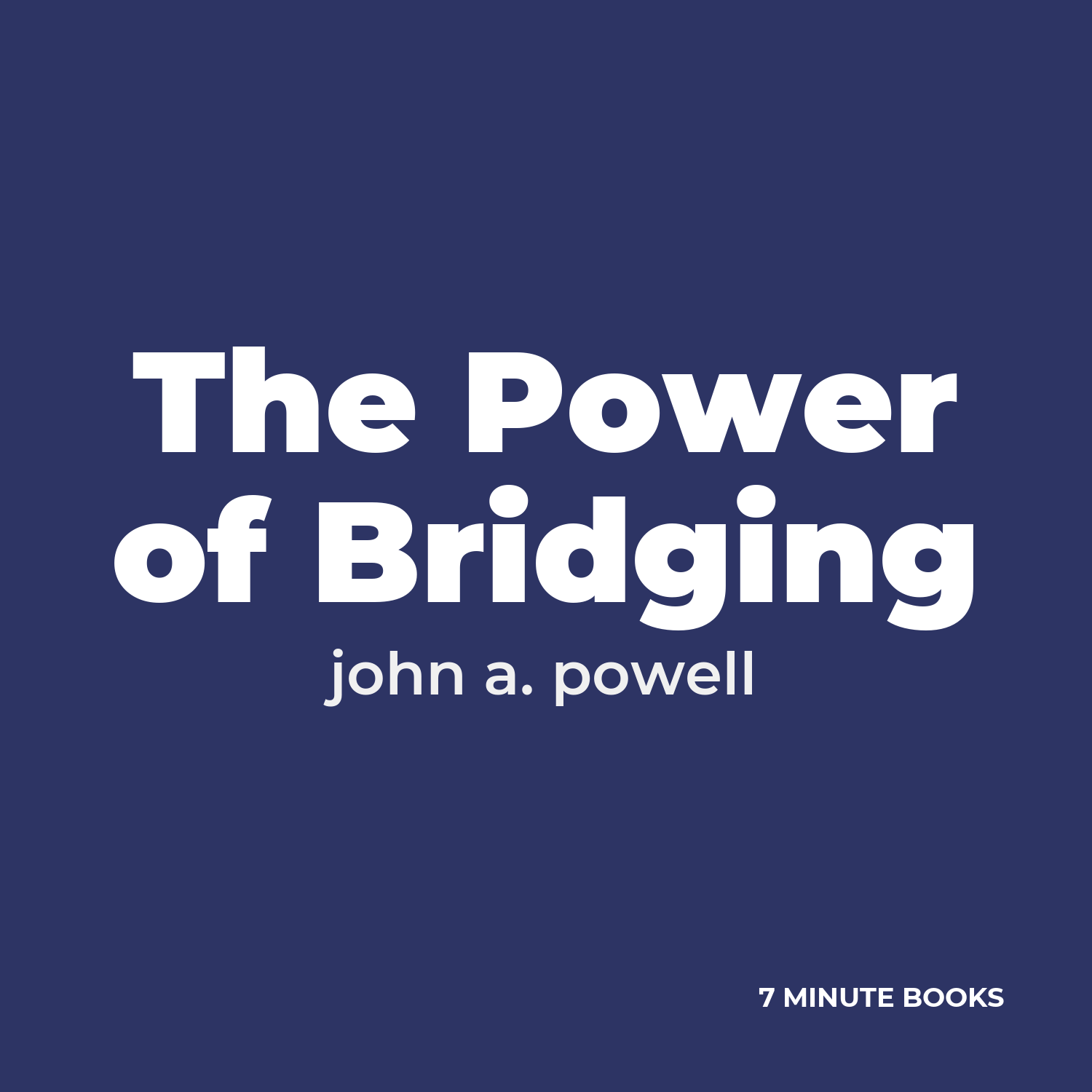 The Power of Bridging cover