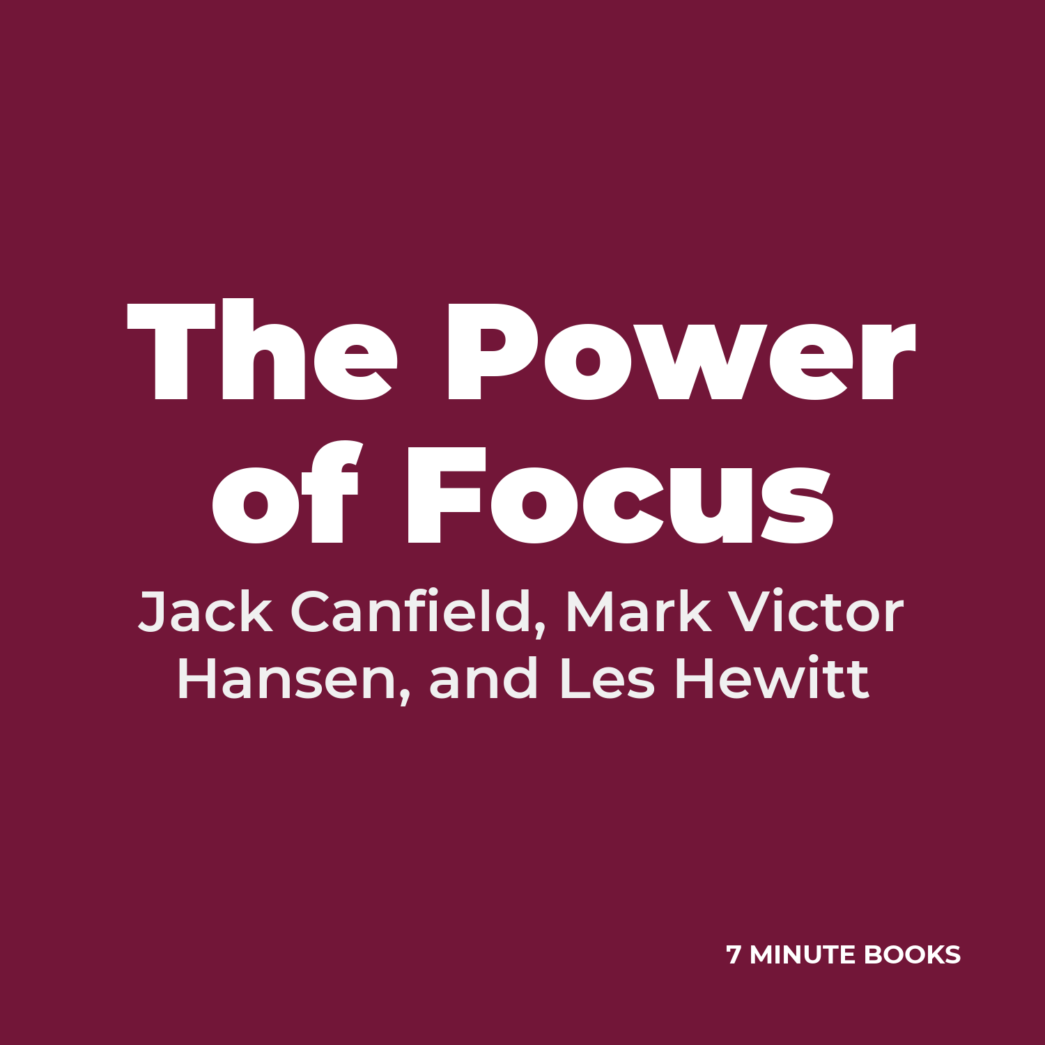 The Power of Focus cover