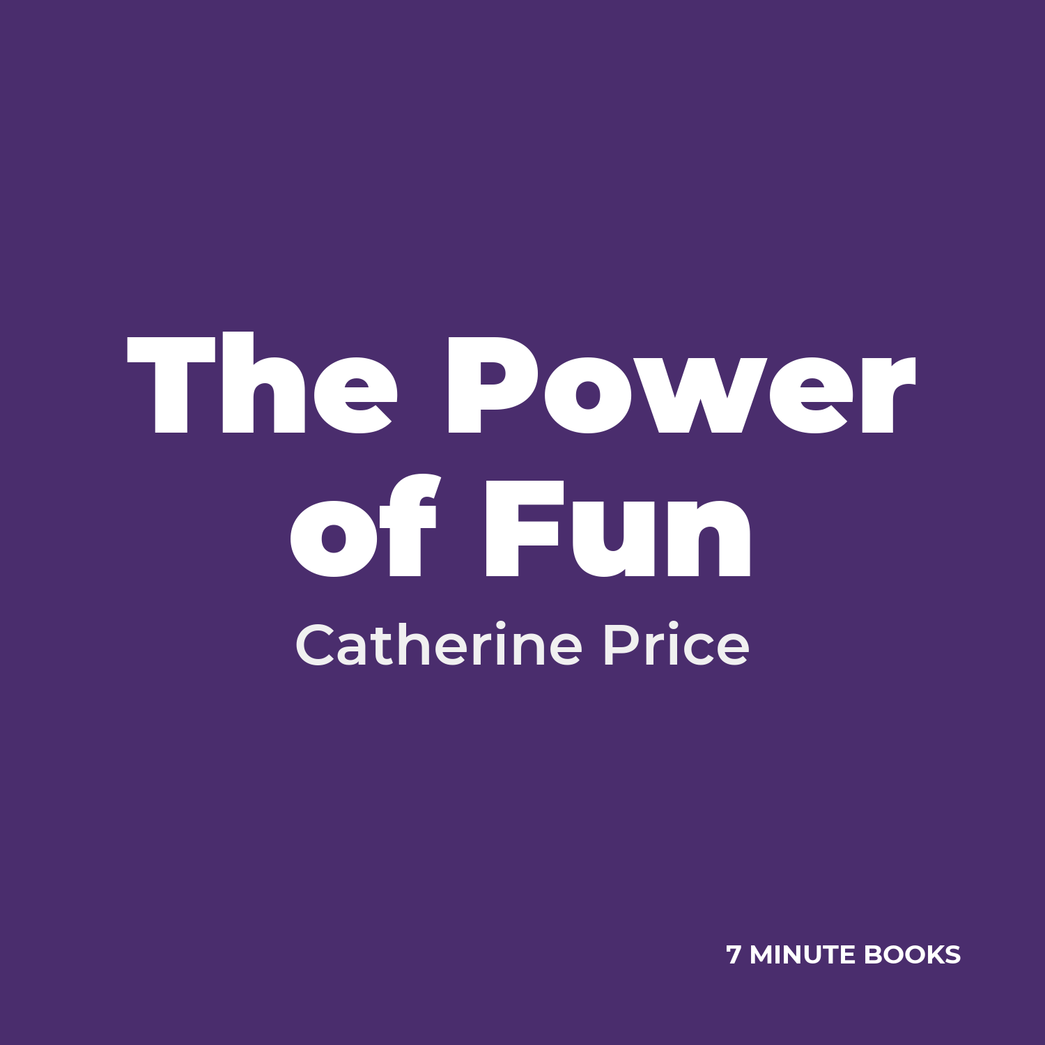 The Power of Fun cover